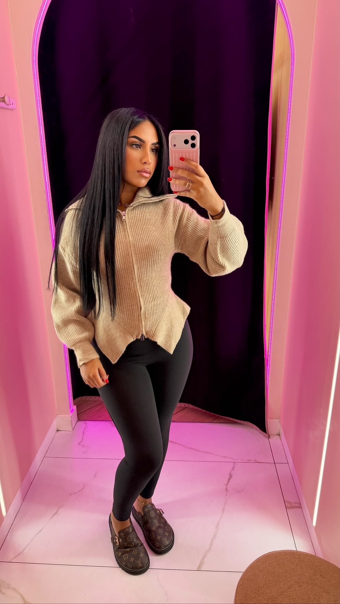 incroyable haut à zip 🧶