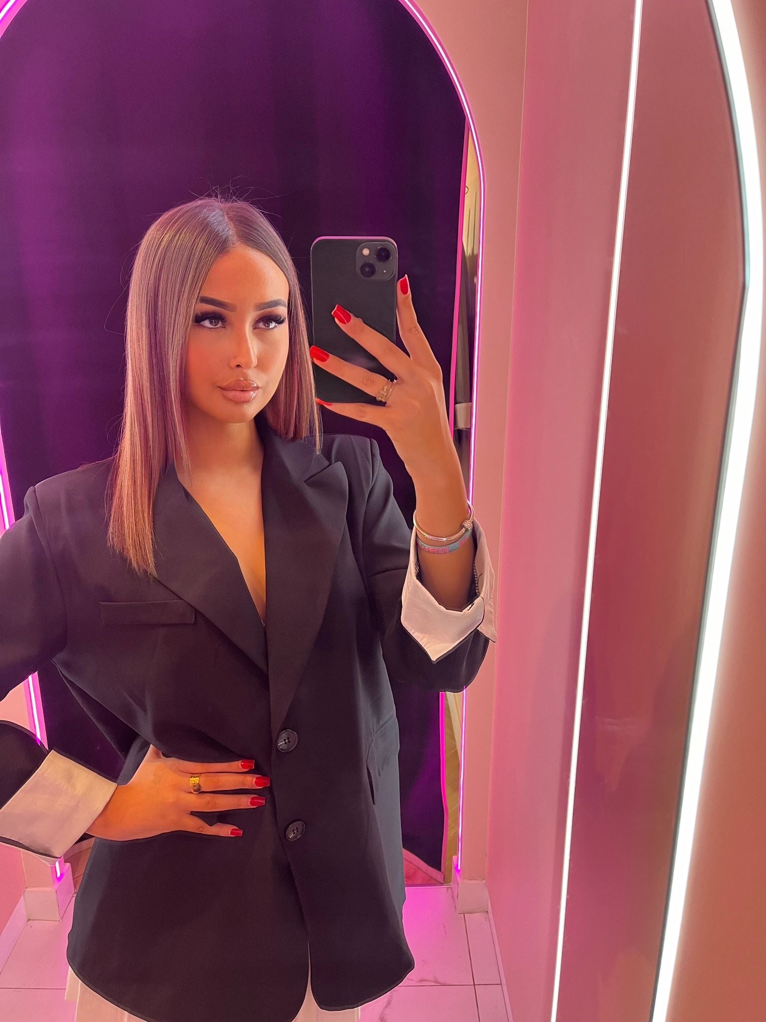 Blazer manche chemise