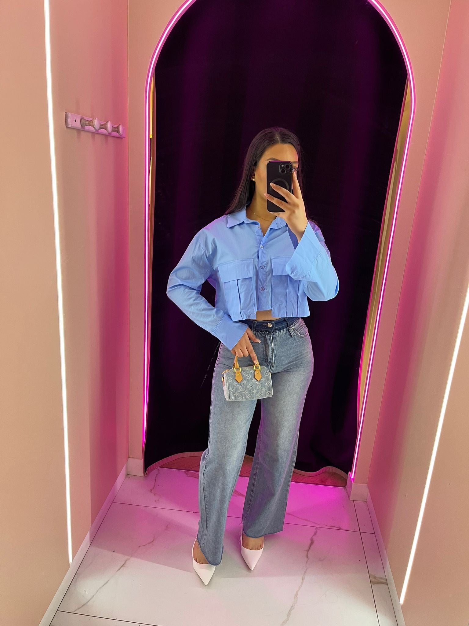 Chemise double poche