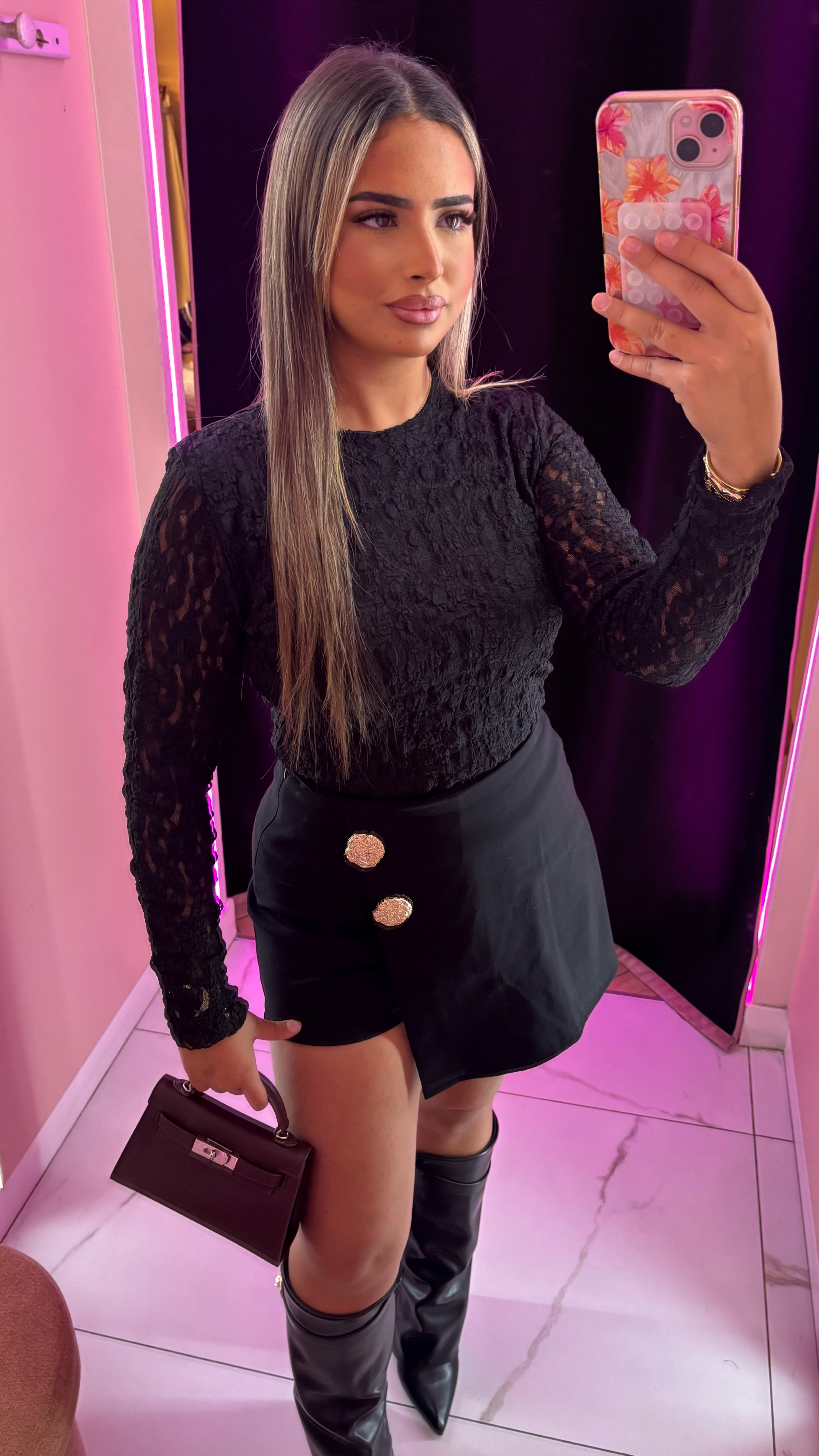Jupe short pépite