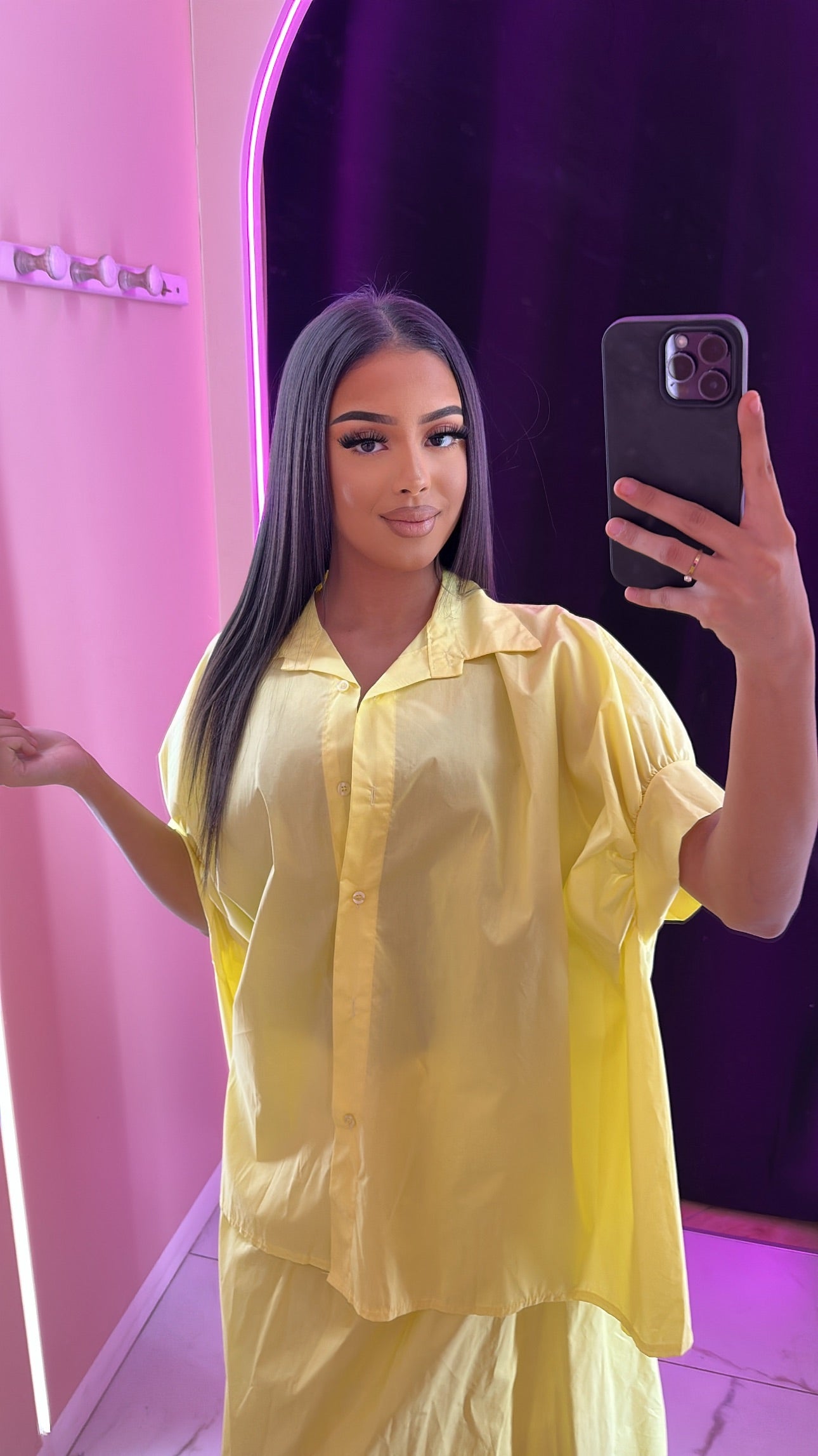 Ensemble chemise jupe soum