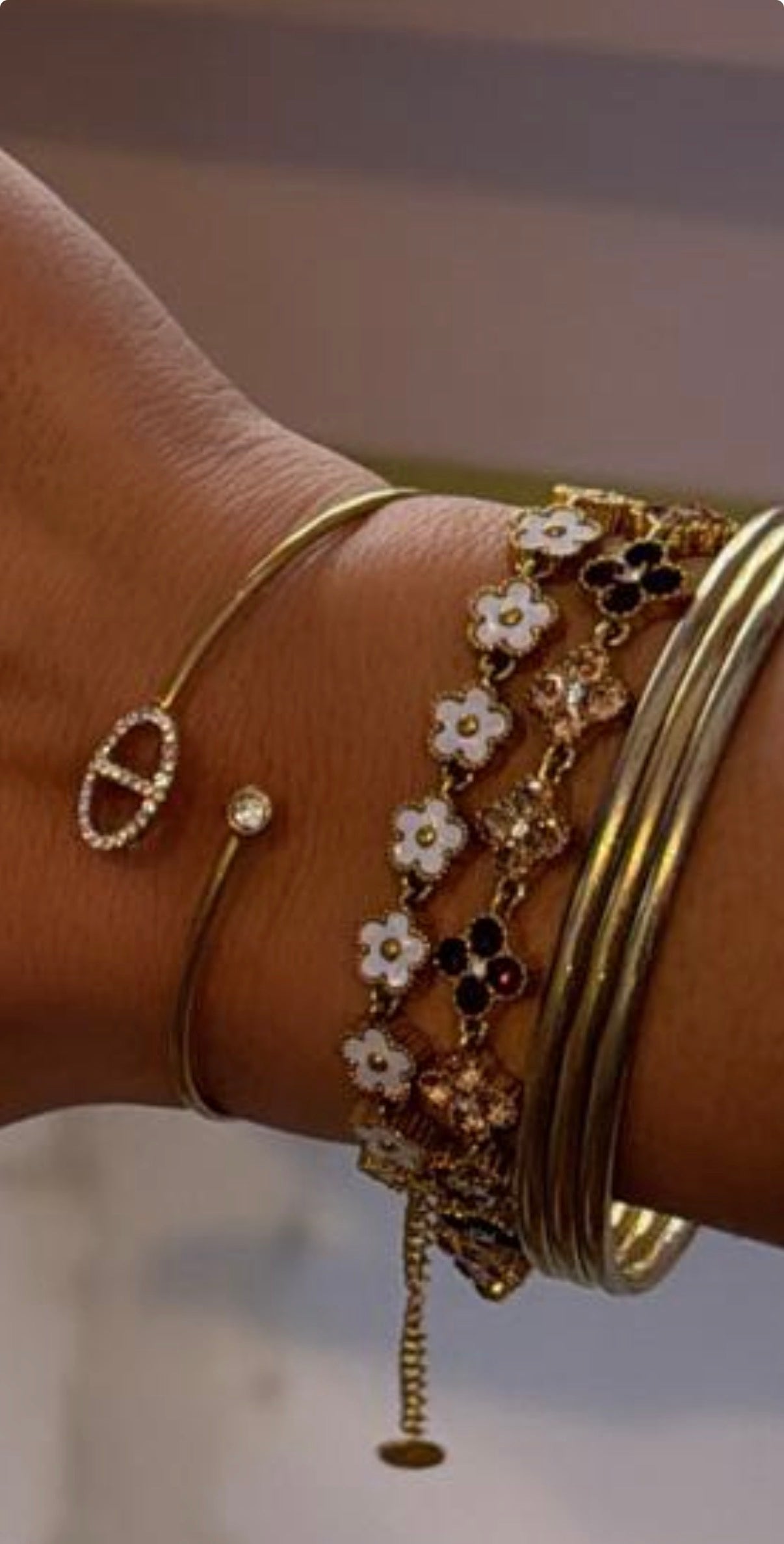 Bracelet cd ACIER INOXYDABLE