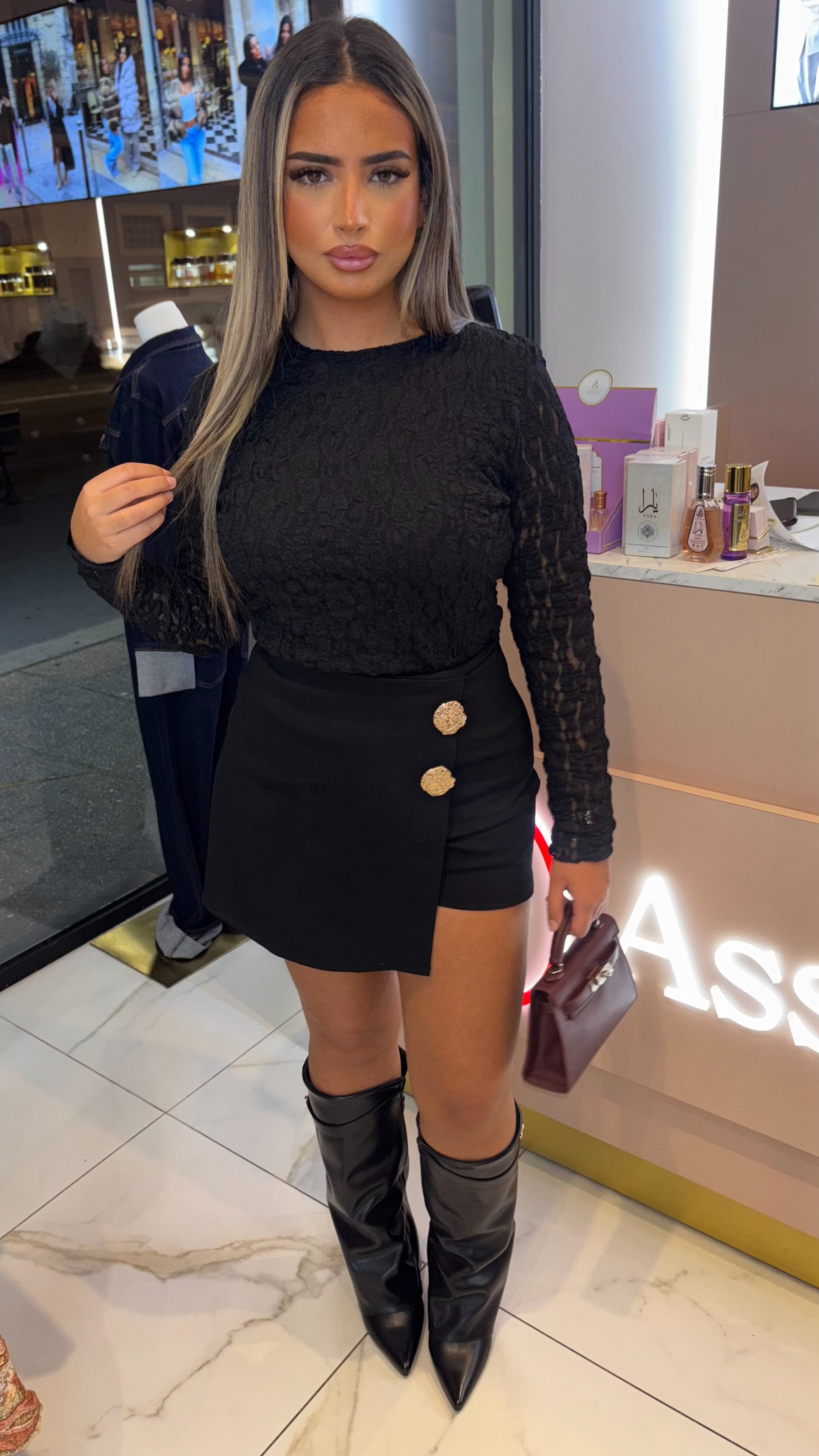 Jupe short pépite