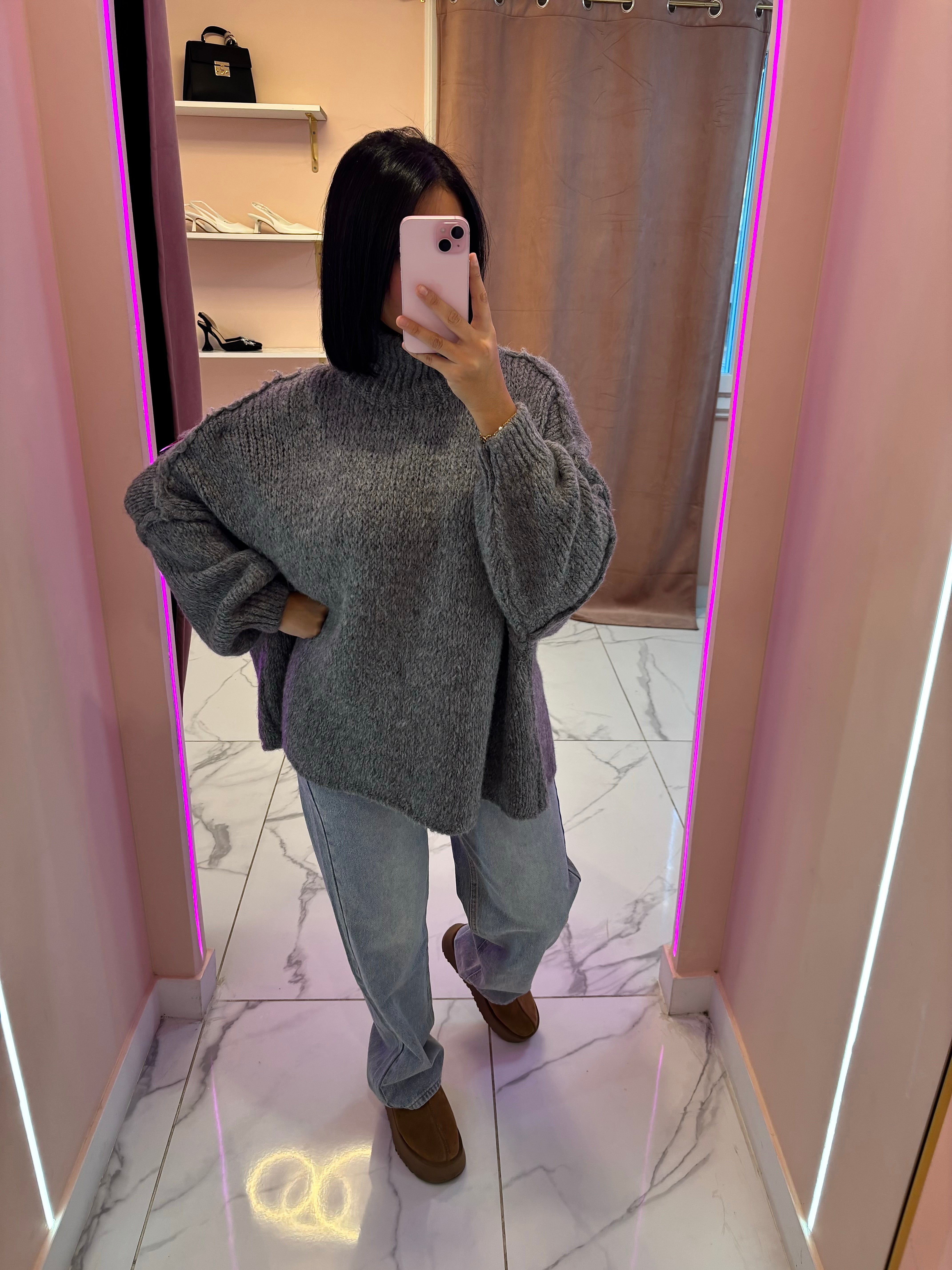 Robe pull cachemire sana