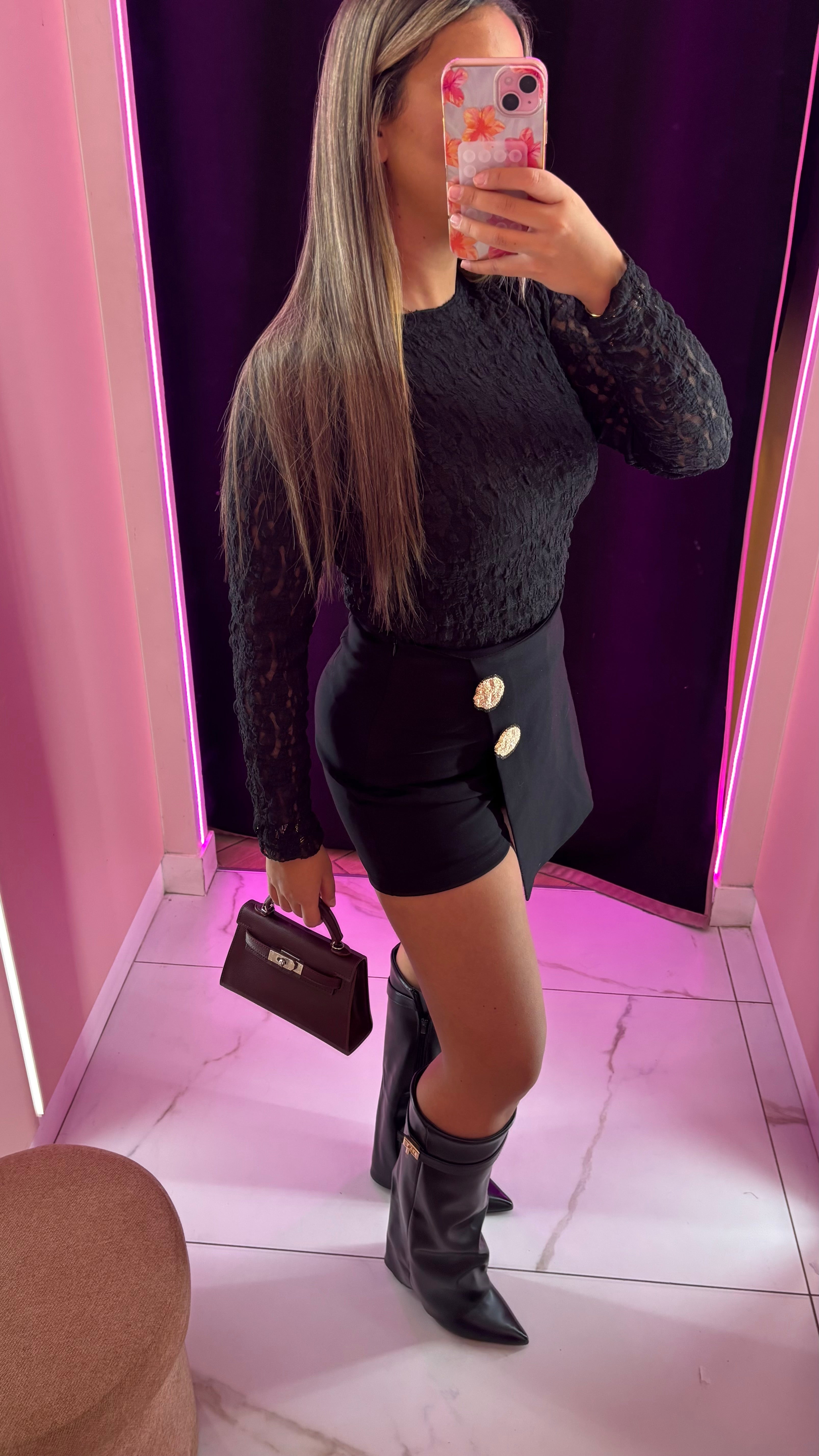 Haut dentelle wass
