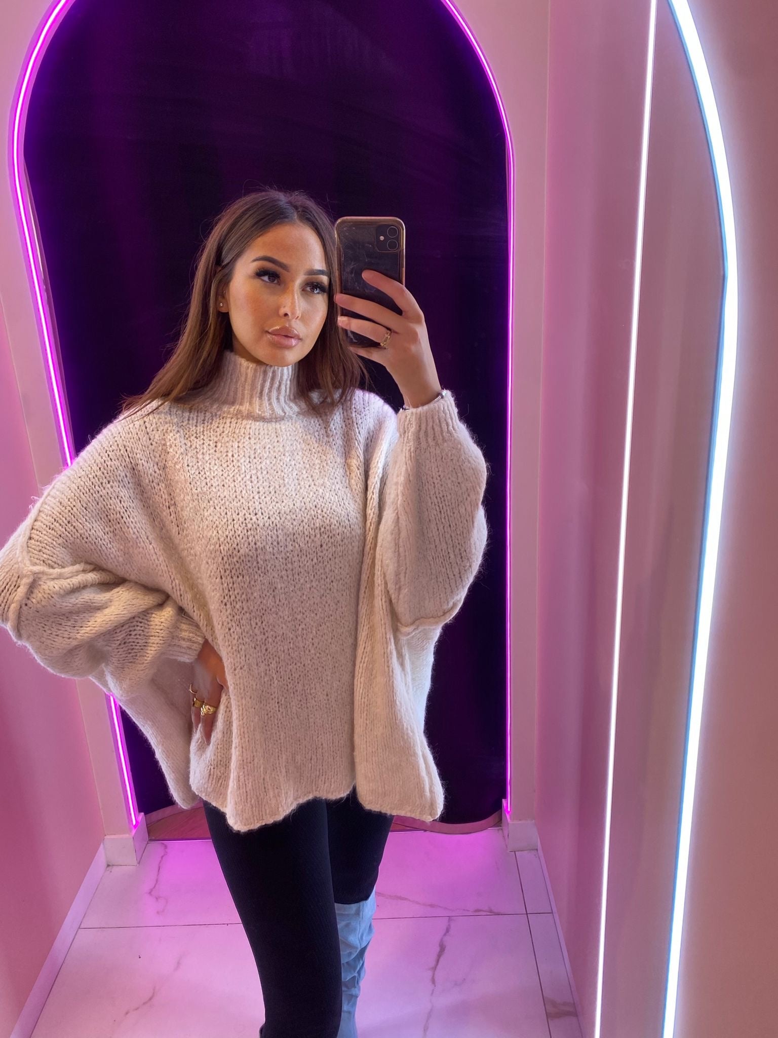 Pull robe en laine
