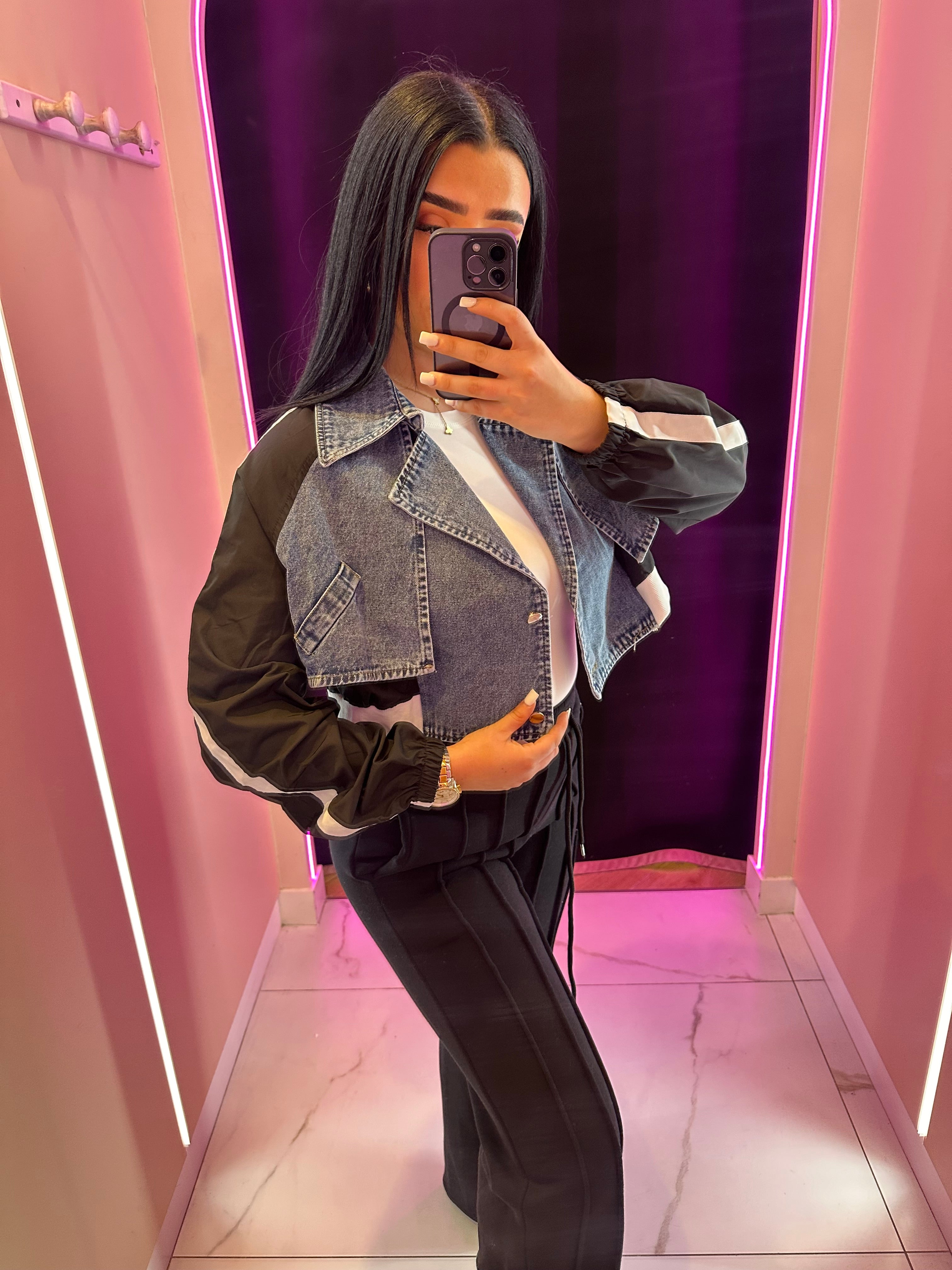 Veste best seller bomber en jean