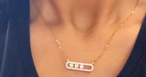 Colier mess acier inoxydable