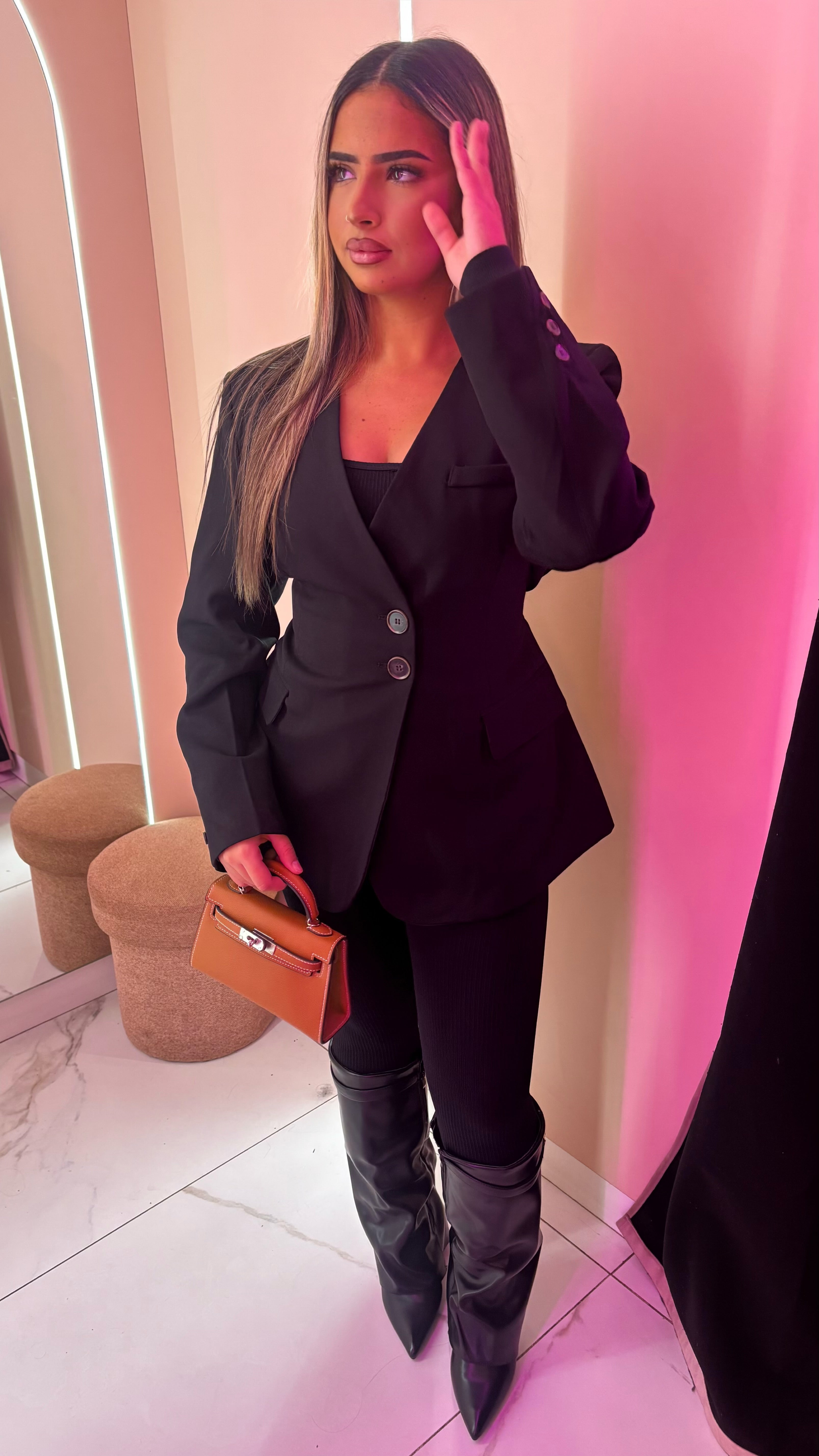 Blazer by ynessou ajustable qui ce ceintre