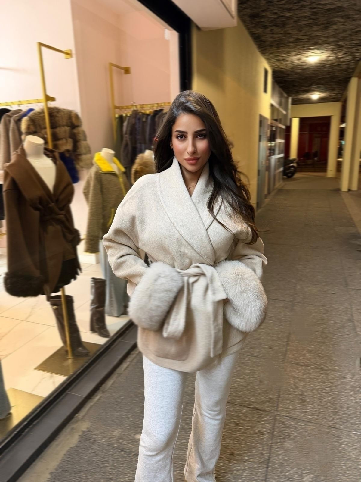 Manteau 100% cachemire