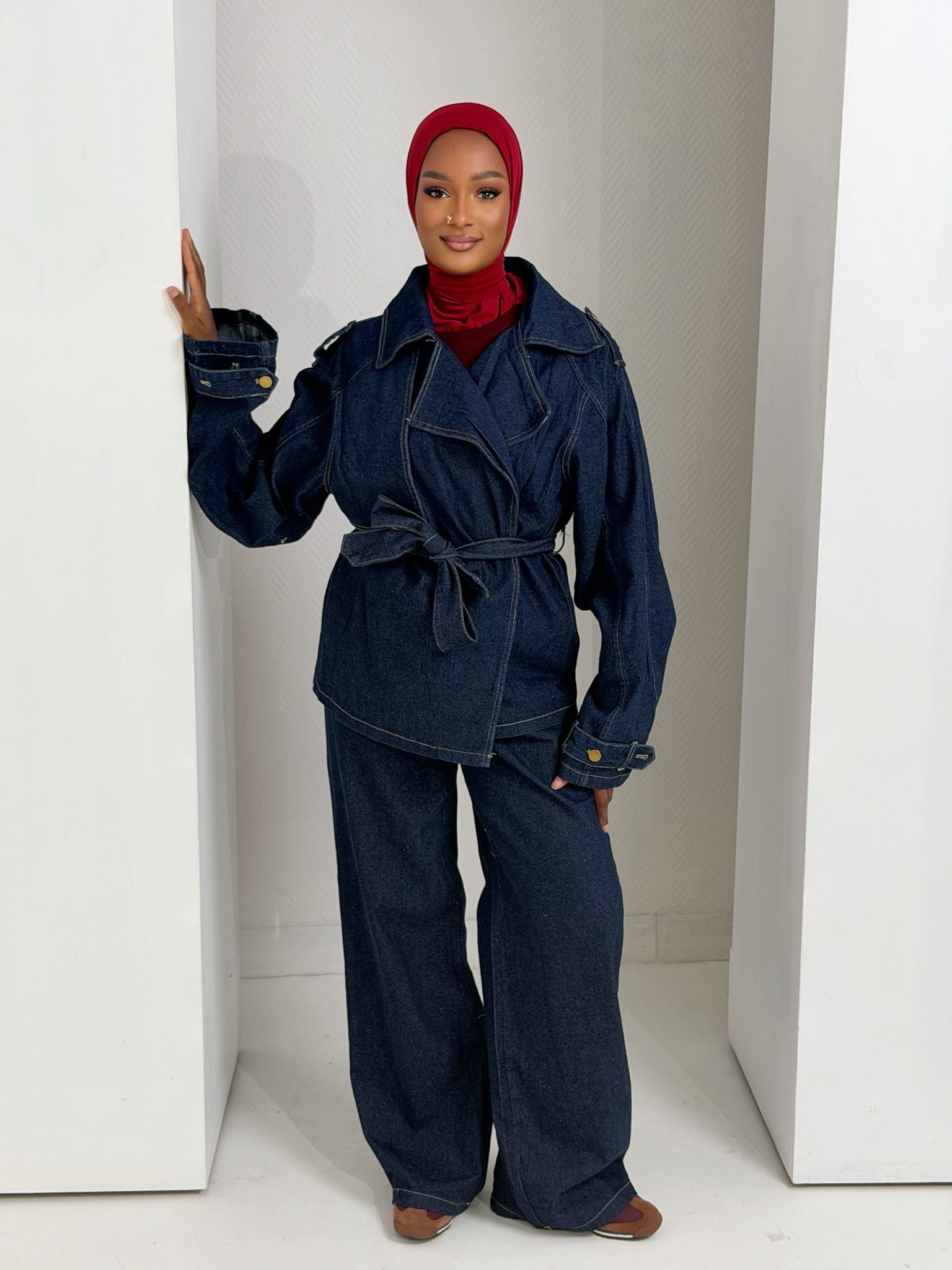Ensemble veste en jean