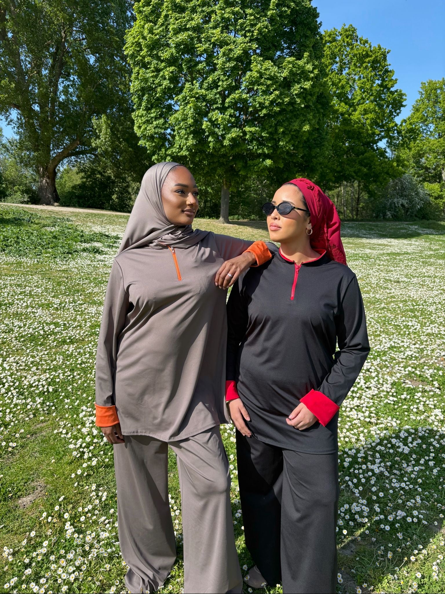 Burkini eliza manche bi colore