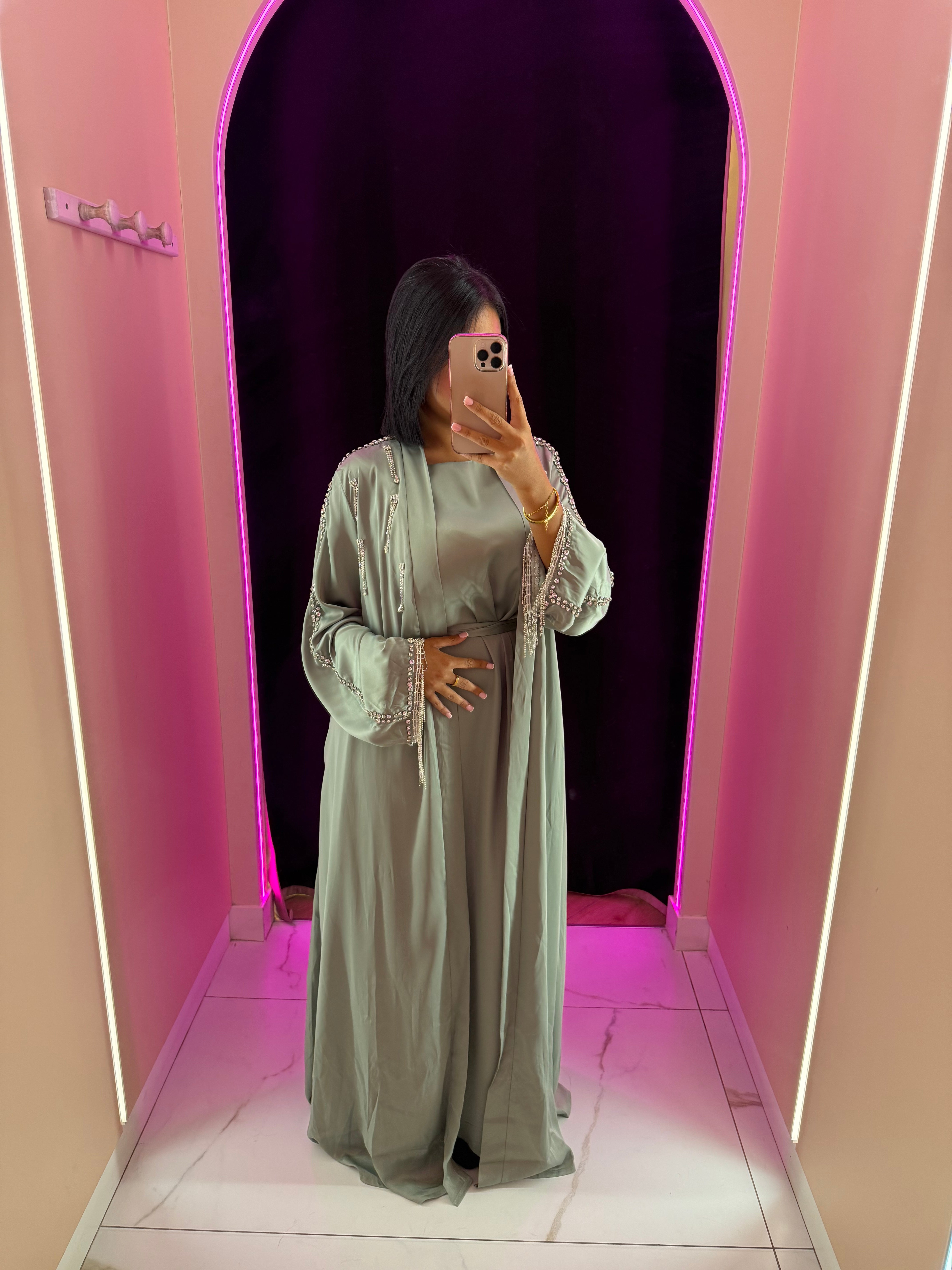 Abaya strass emirati
