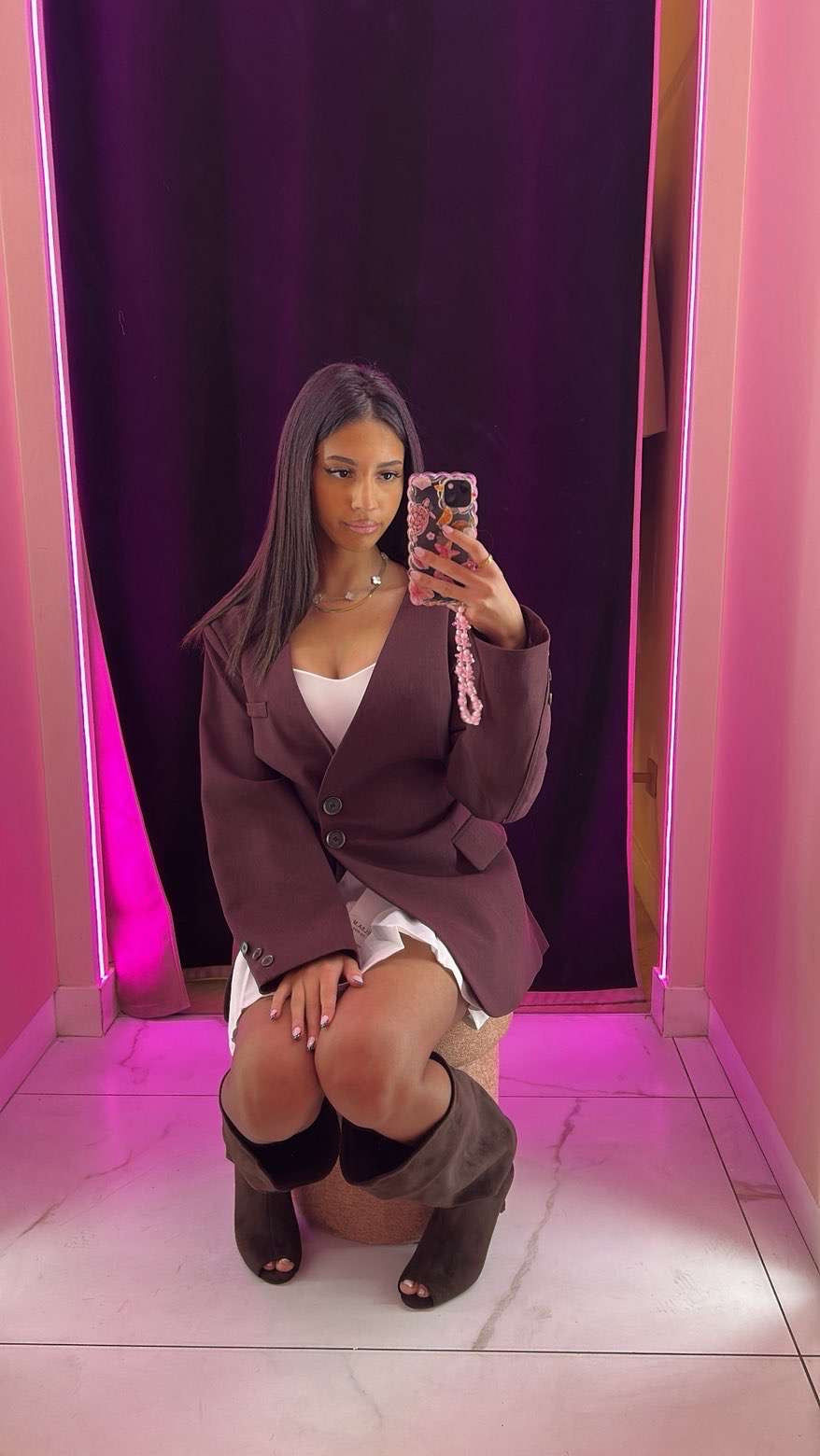 Blazer by ynessou ajustable qui ce ceintre