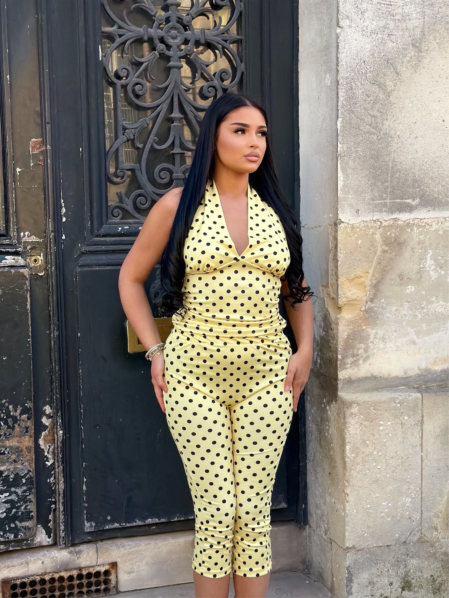 Ensemble cycliste petit point