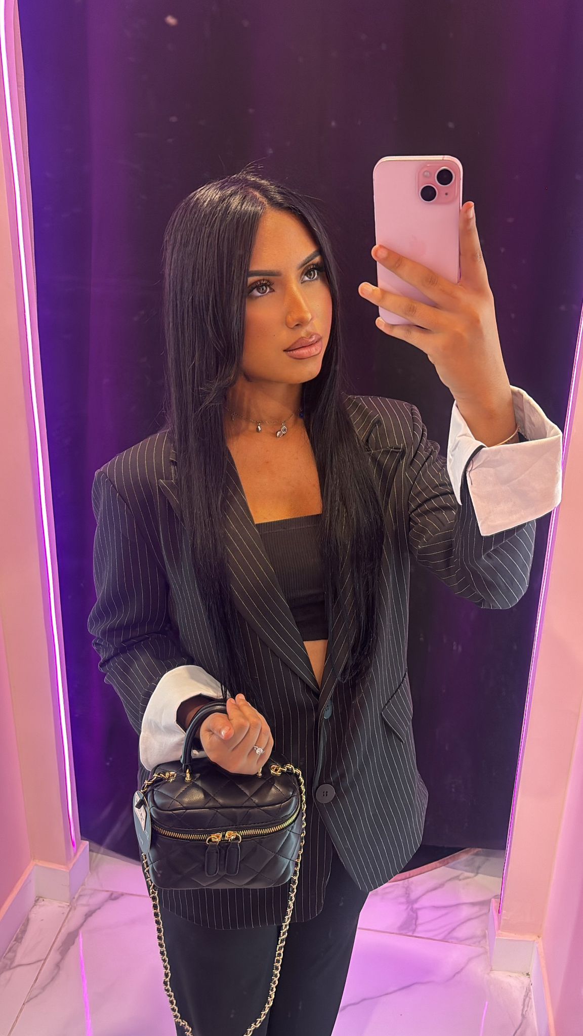 Blazer over size manche chemise