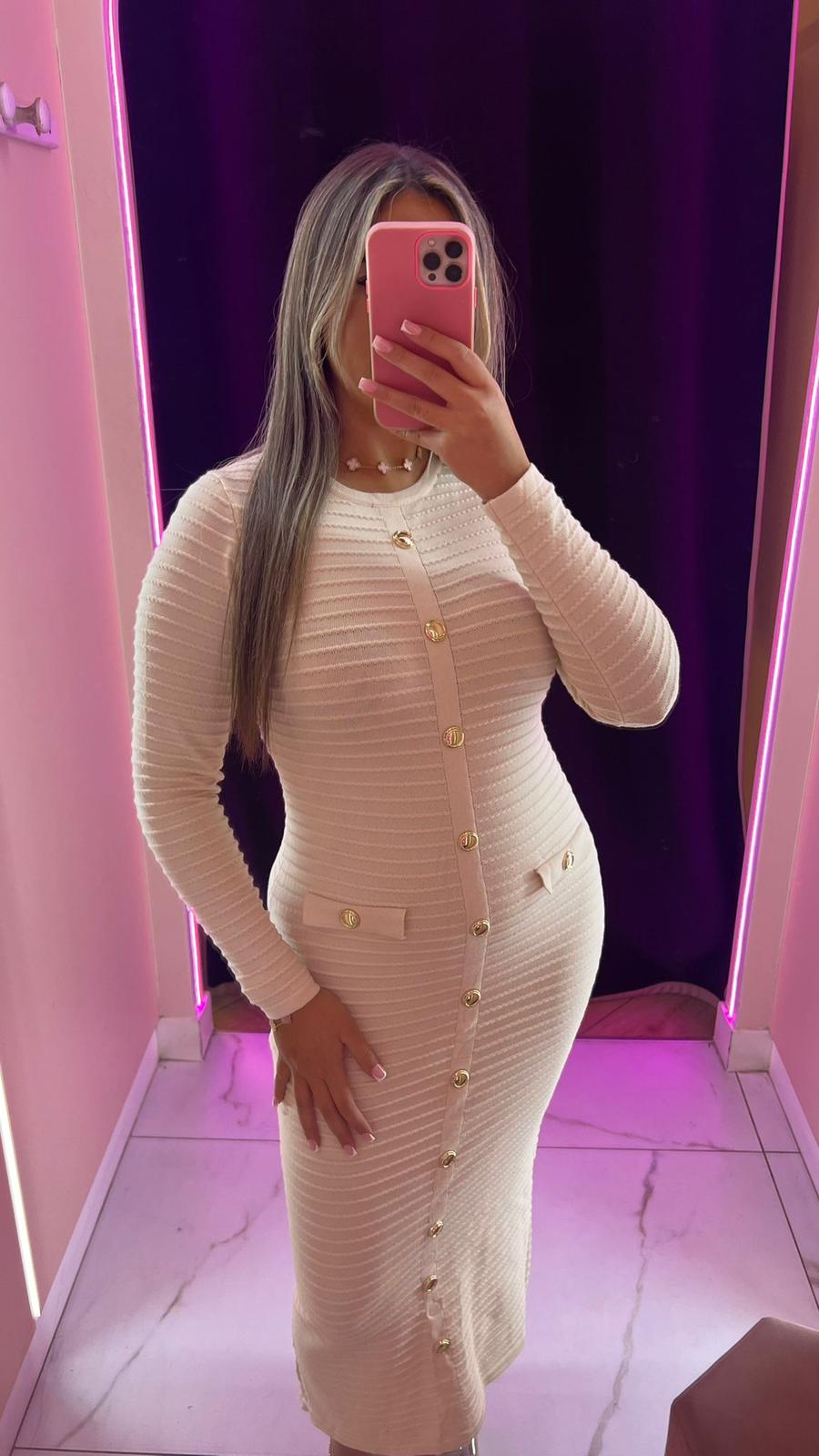Robe Sandra blanc cassé ⭐️