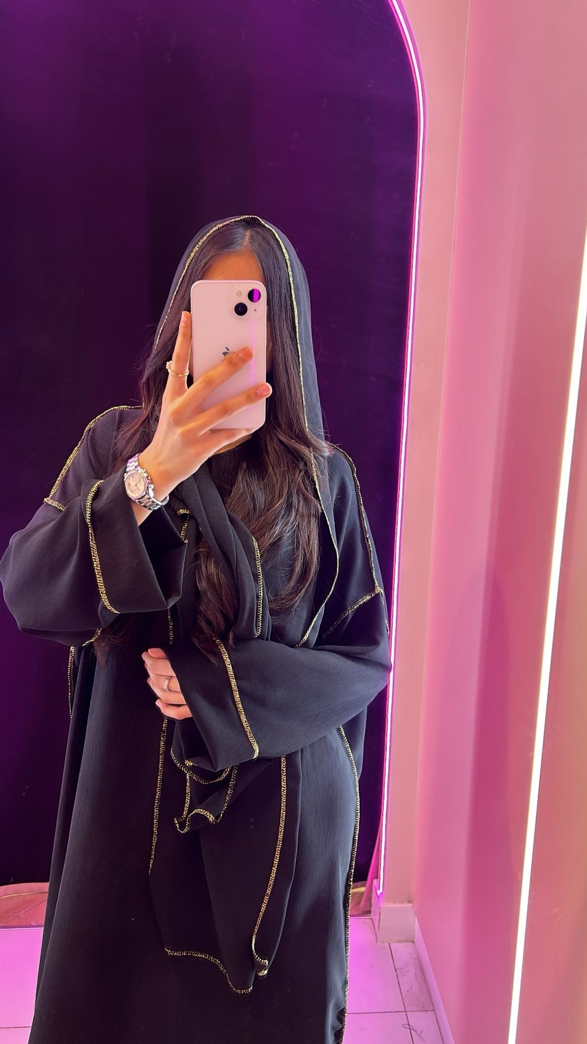 Robe de prière voile intégré