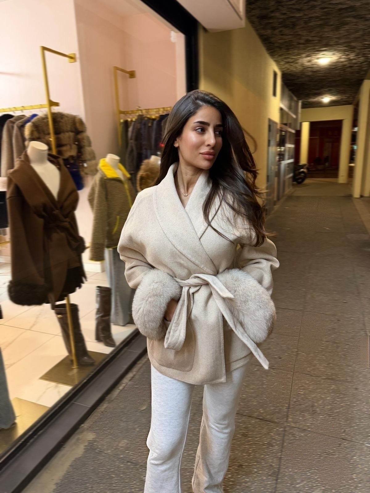 Manteau 100% cachemire