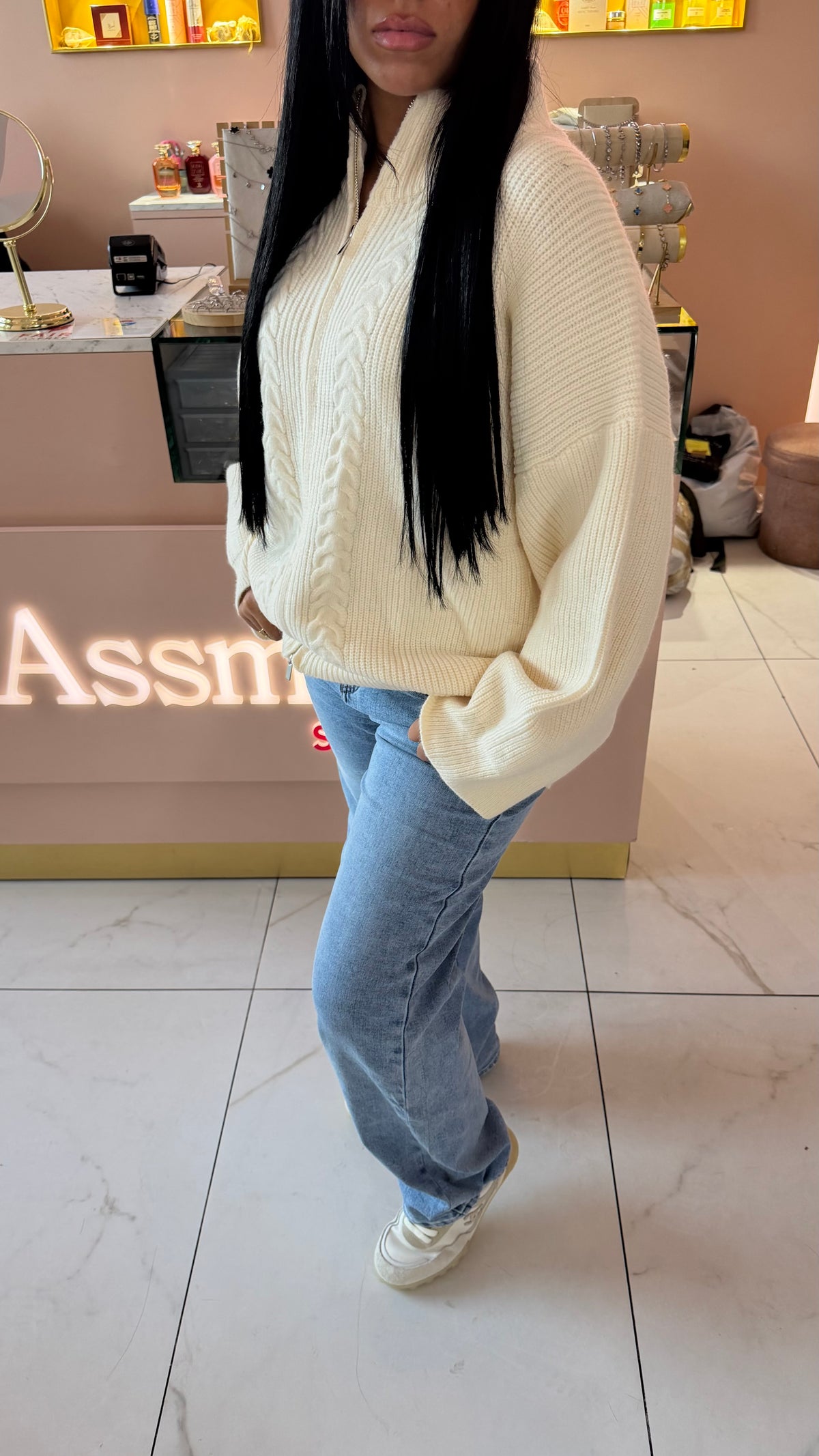 veste ness longue épaisse qualité supérieur