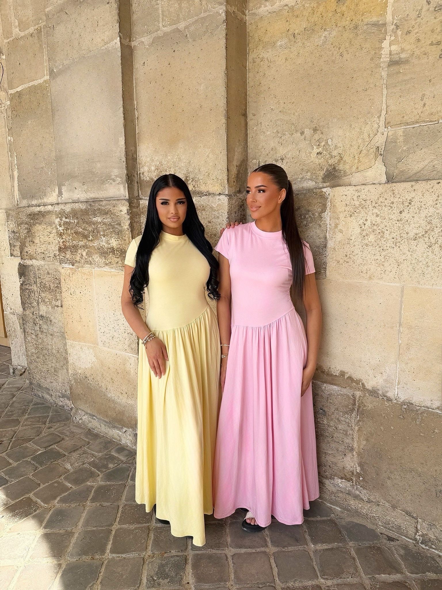 Robe t-shirt ceintré