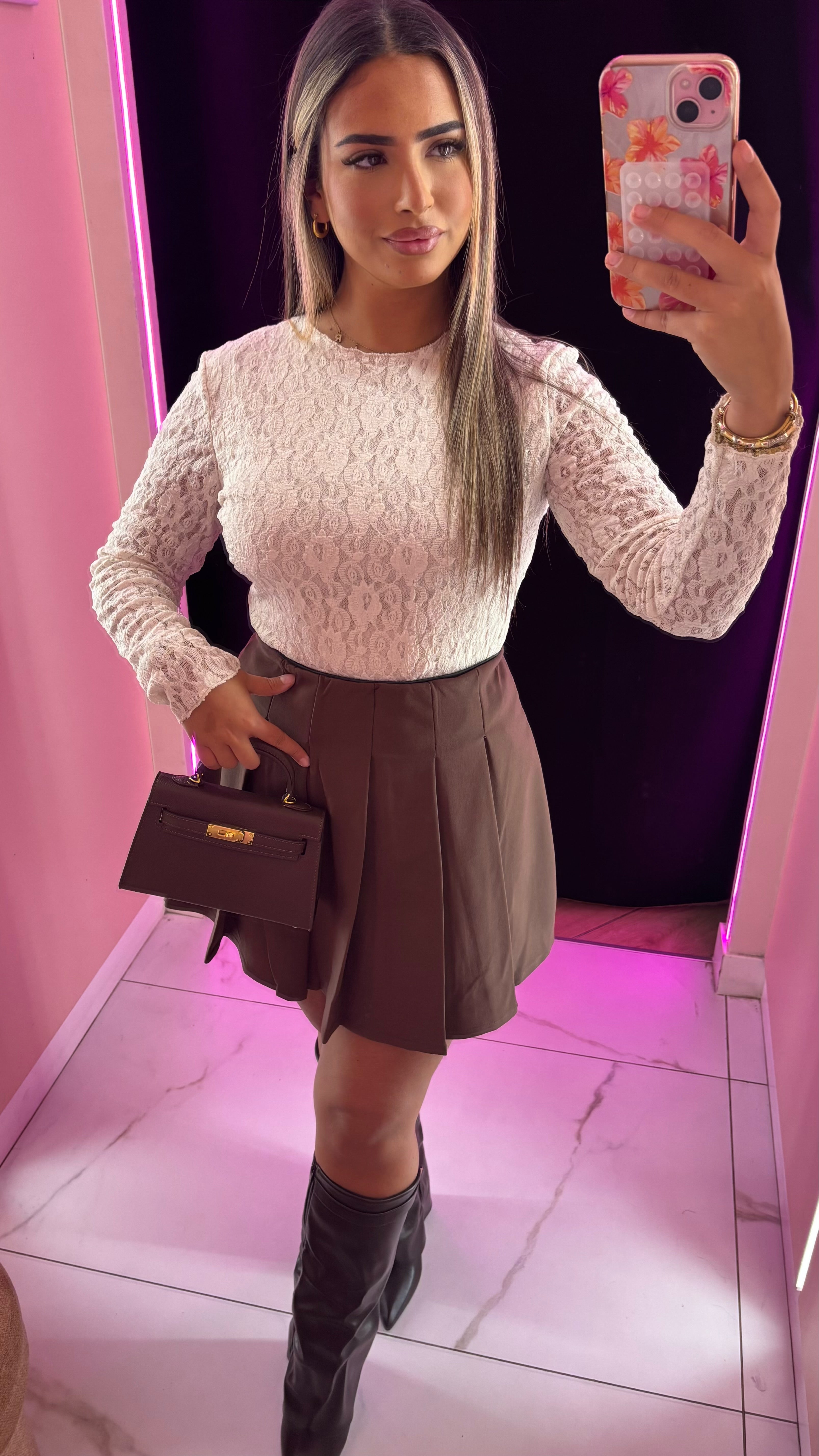 Haut dentelle wass