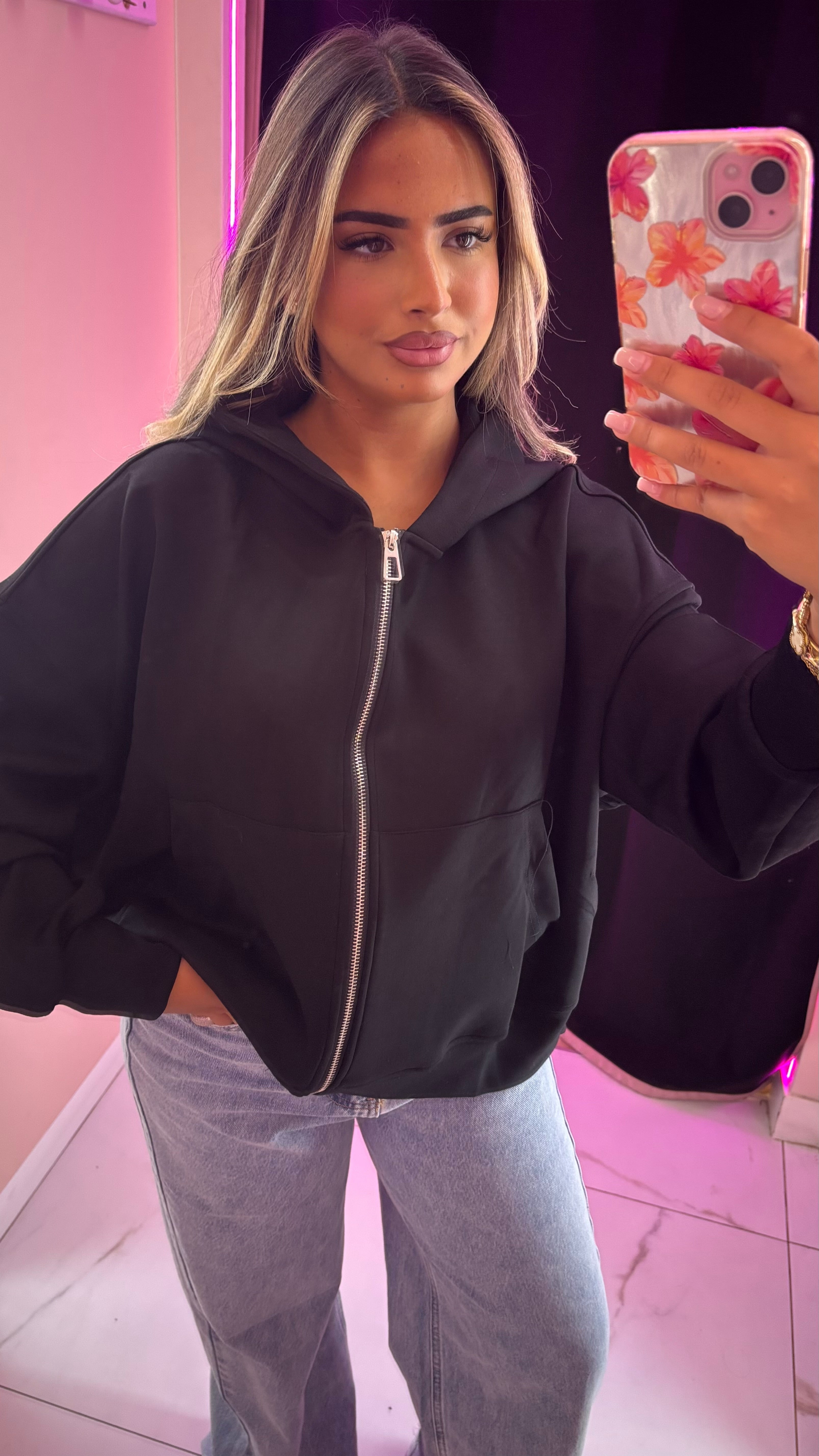 Pull à capuche épais avec poche