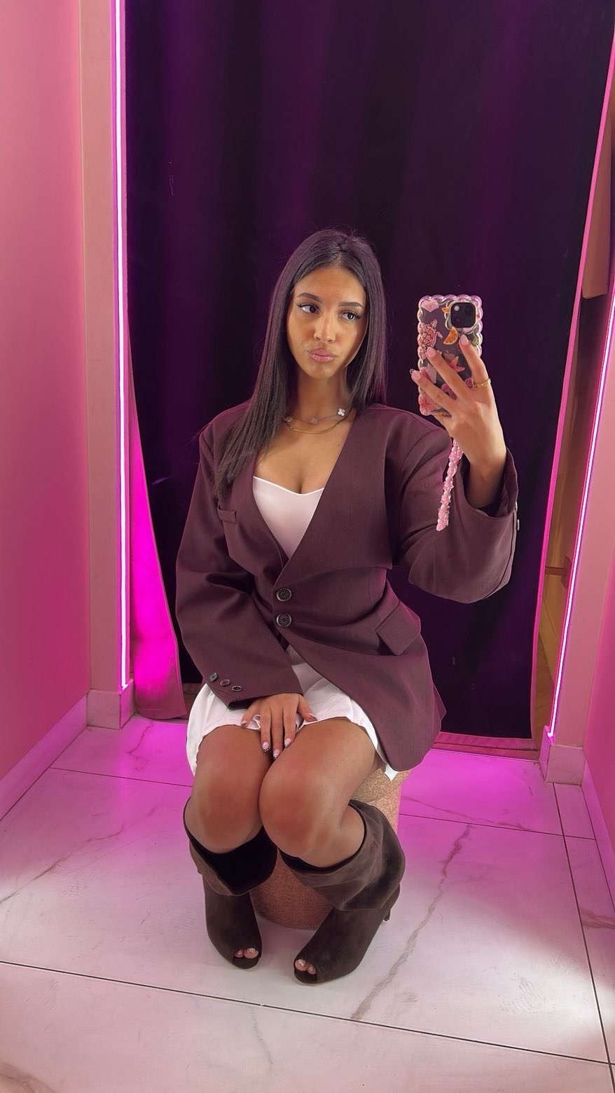 Blazer by ynessou ajustable qui ce ceintre