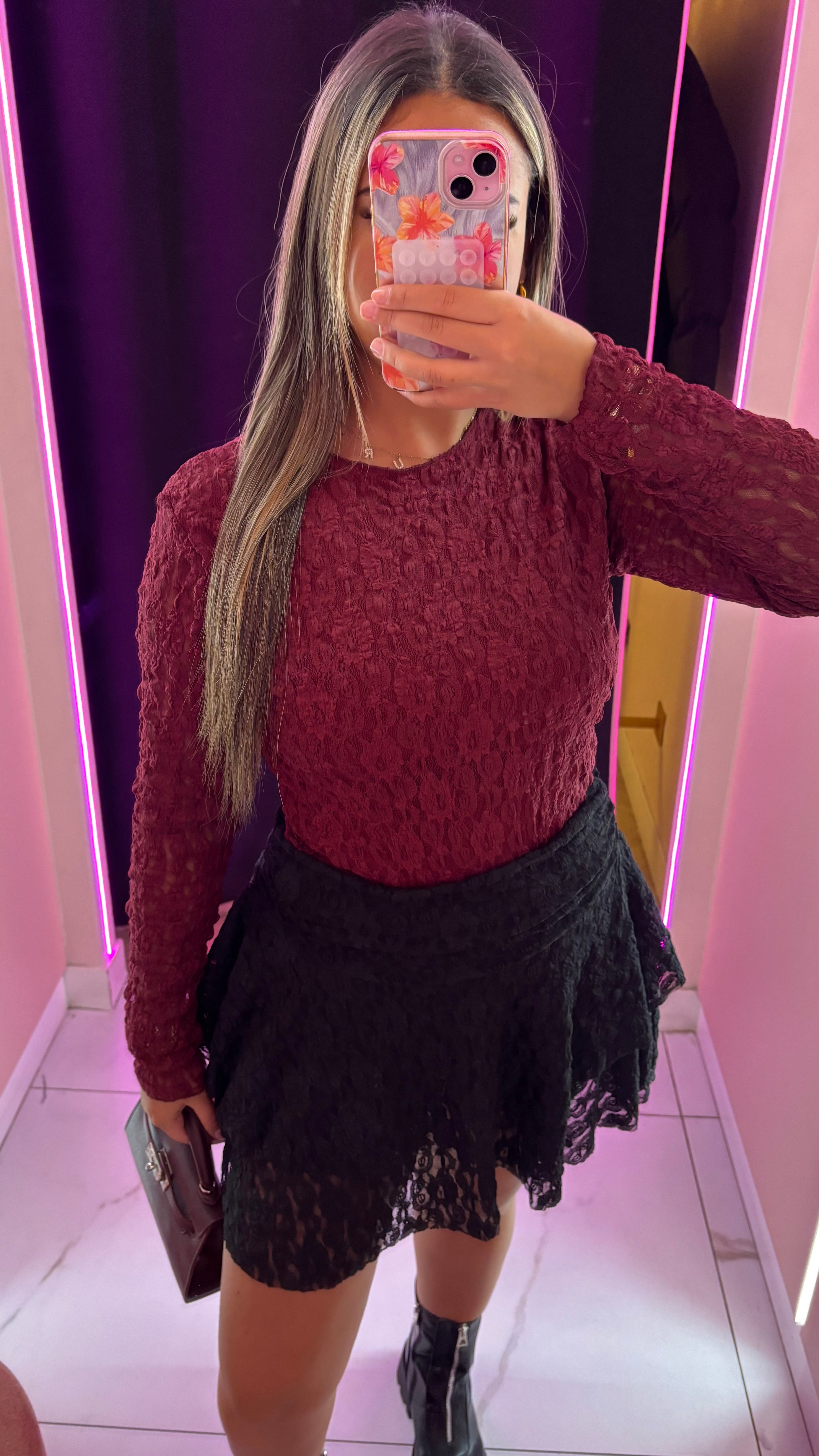 Haut dentelle wass