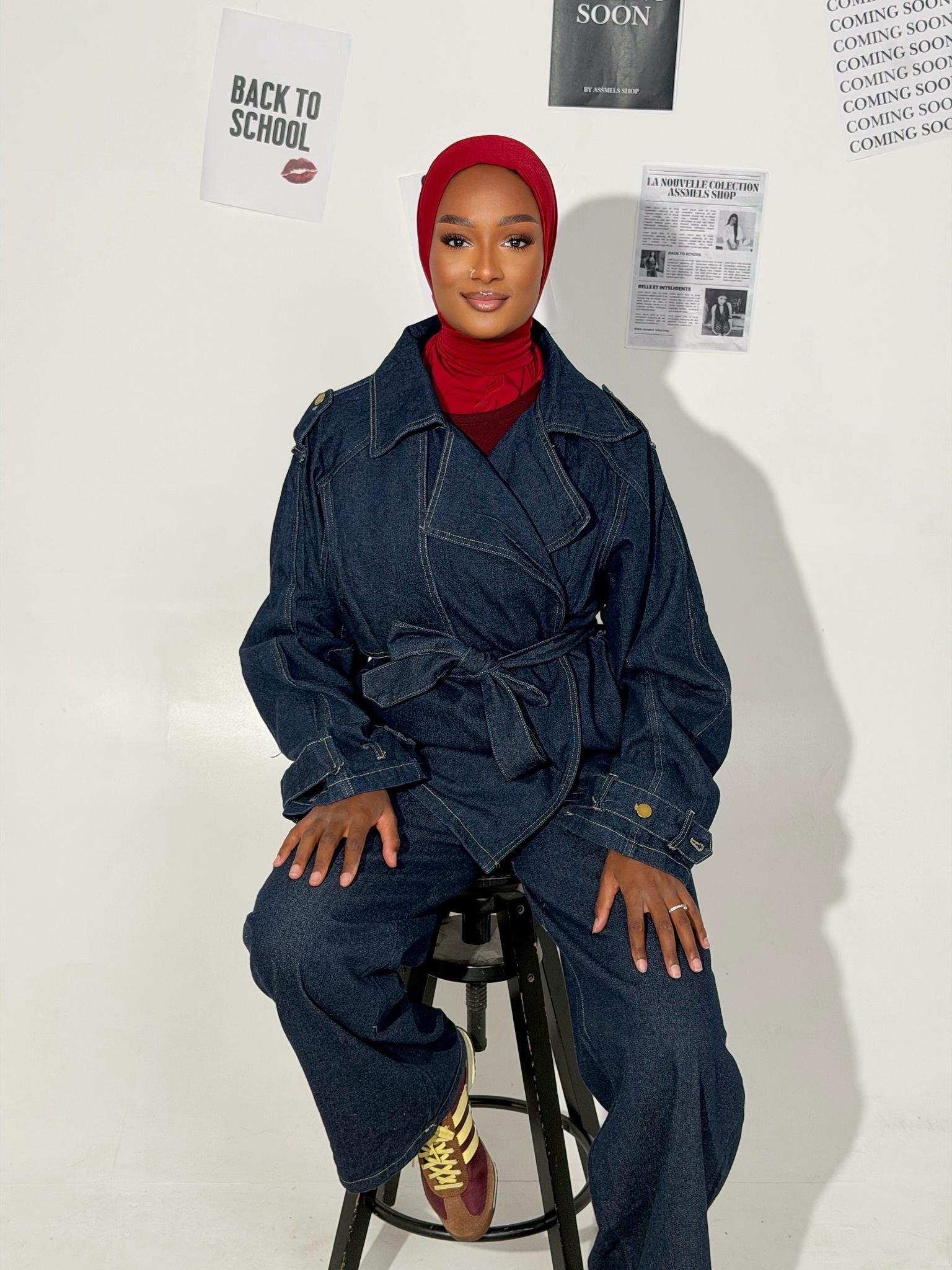 Ensemble veste en jean