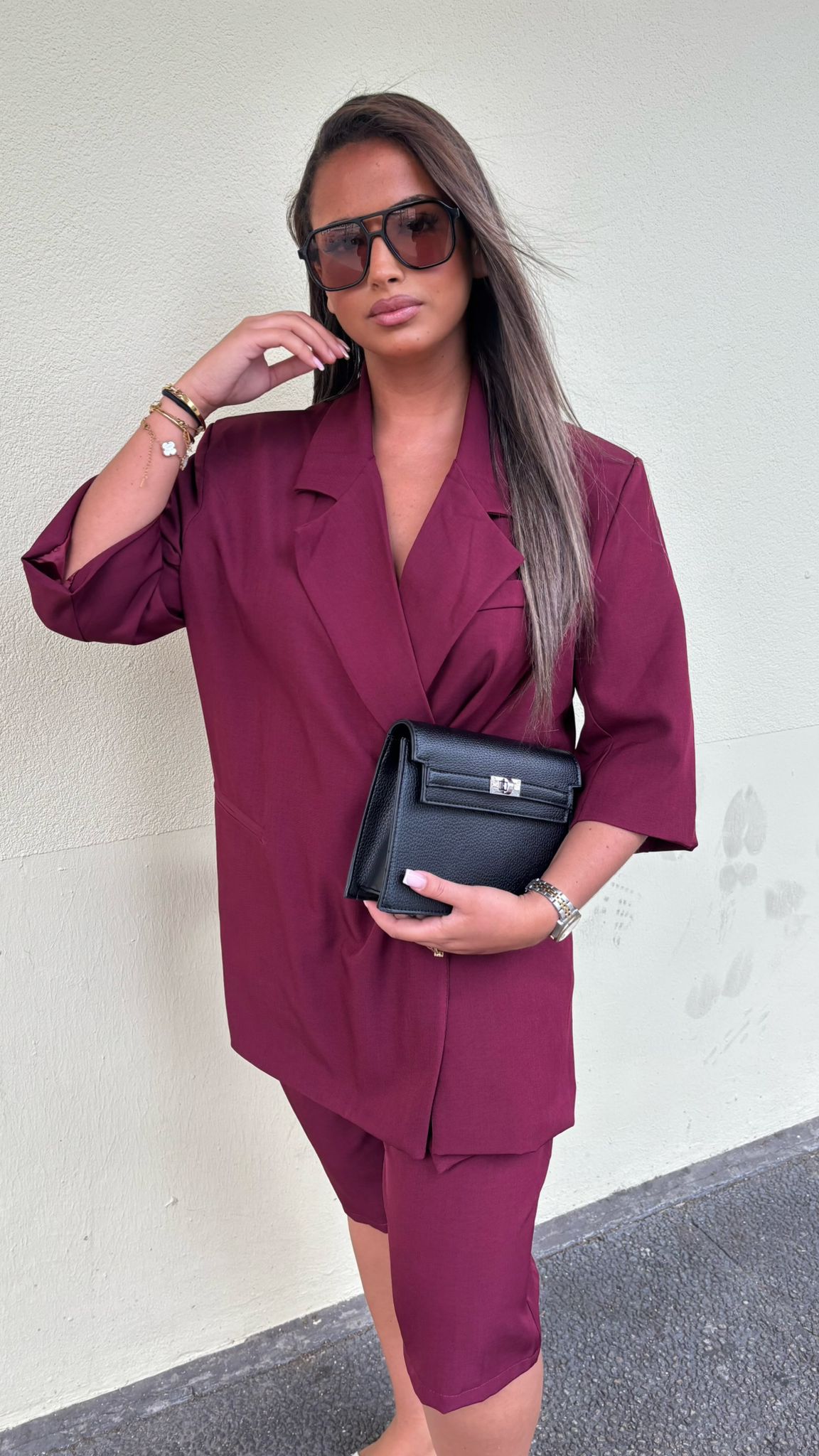 Ensemble blazer bermuda qualité supérieur