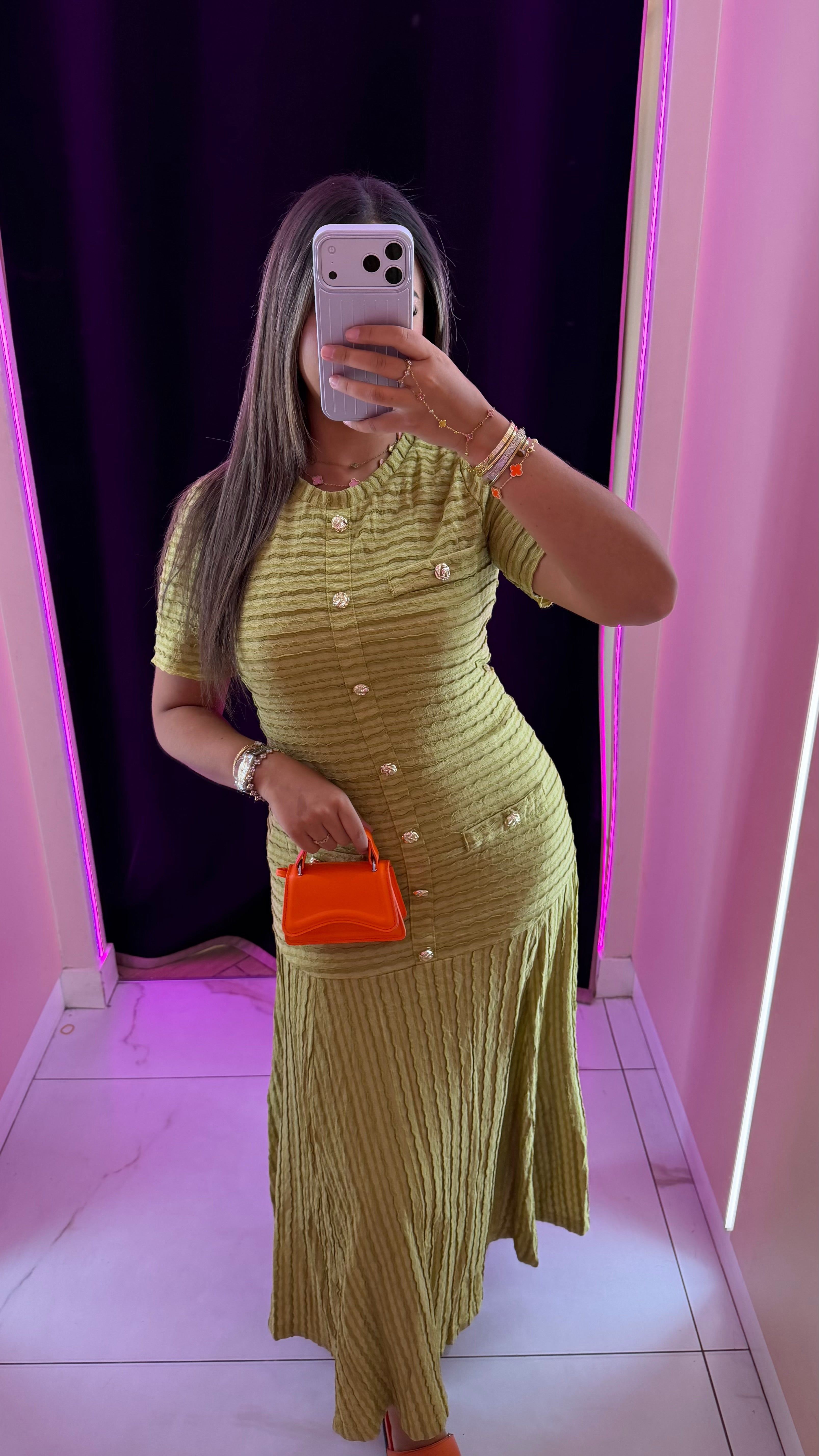 Robe Sandra couleur d’été ☀️