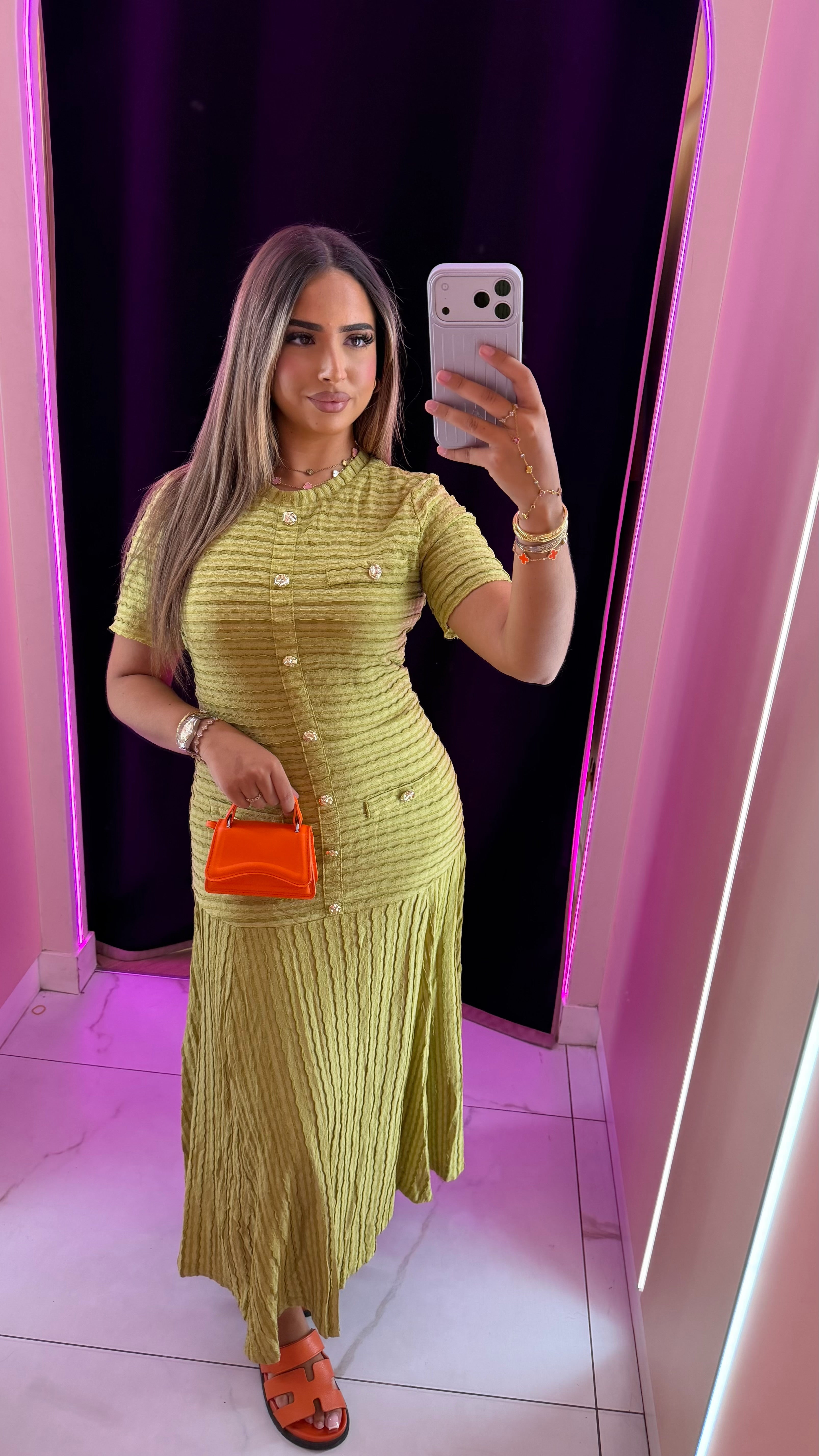Robe Sandra couleur d’été ☀️
