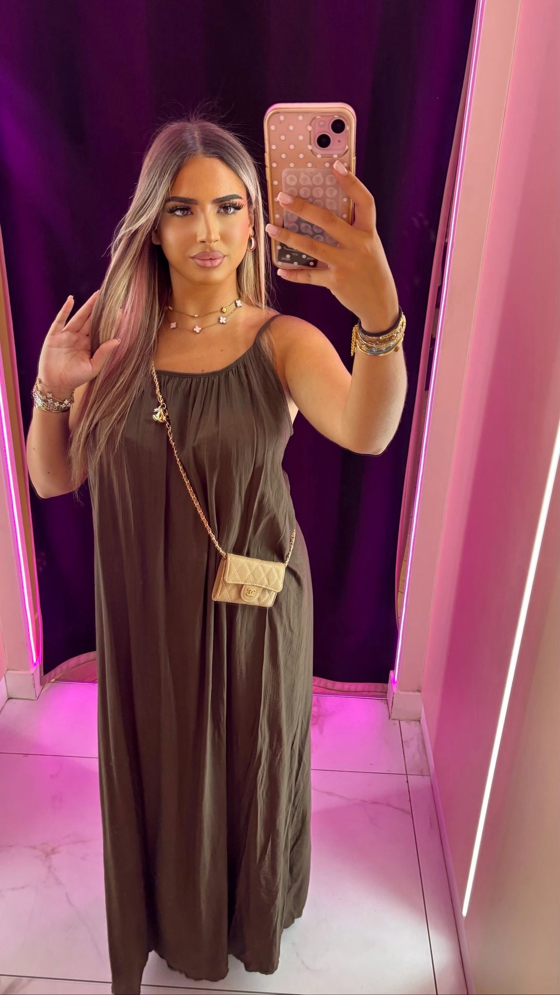 Robe coton gaz 💛🤎🖤🤍💚