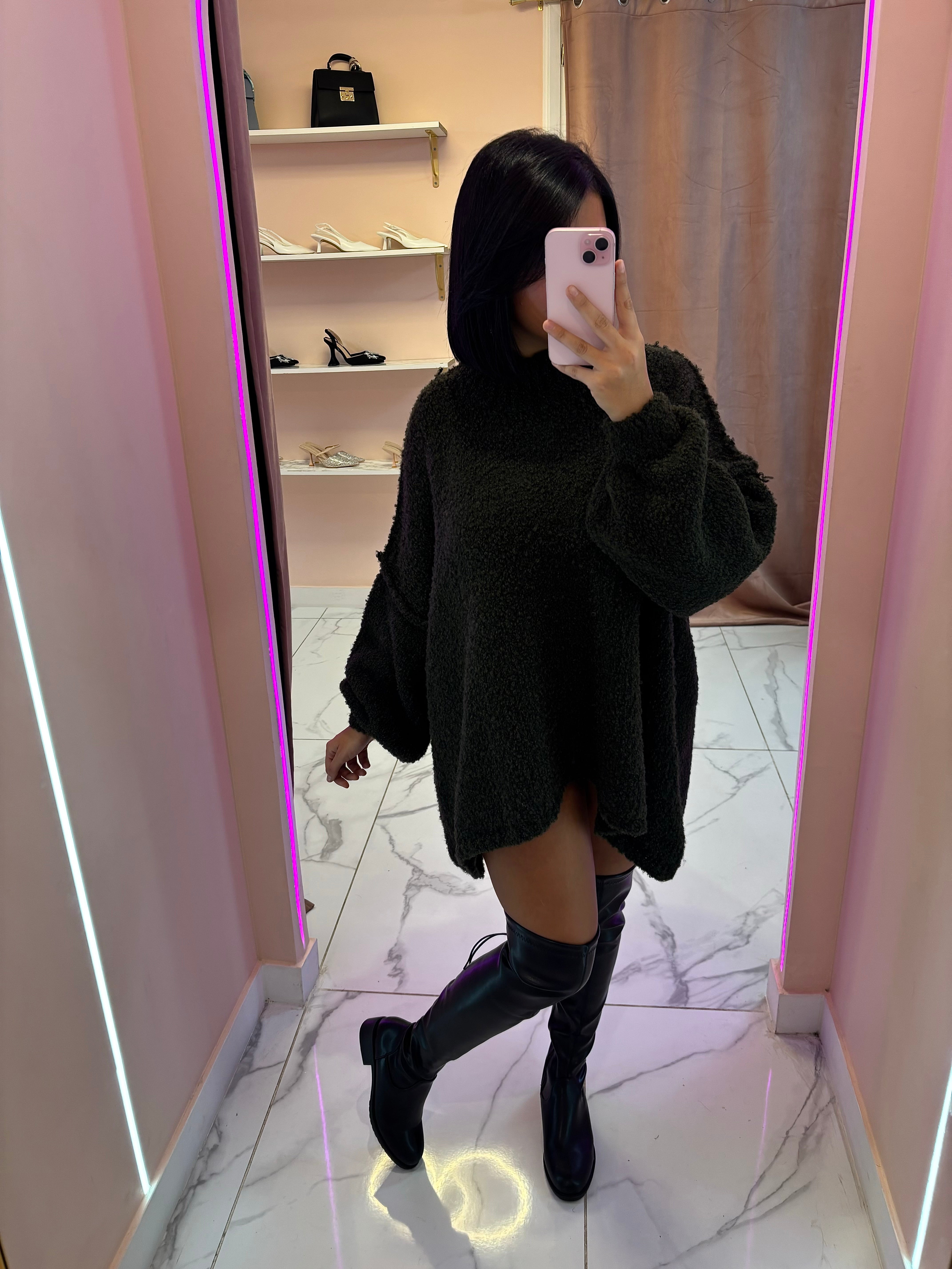 Robe pull cachemire sana