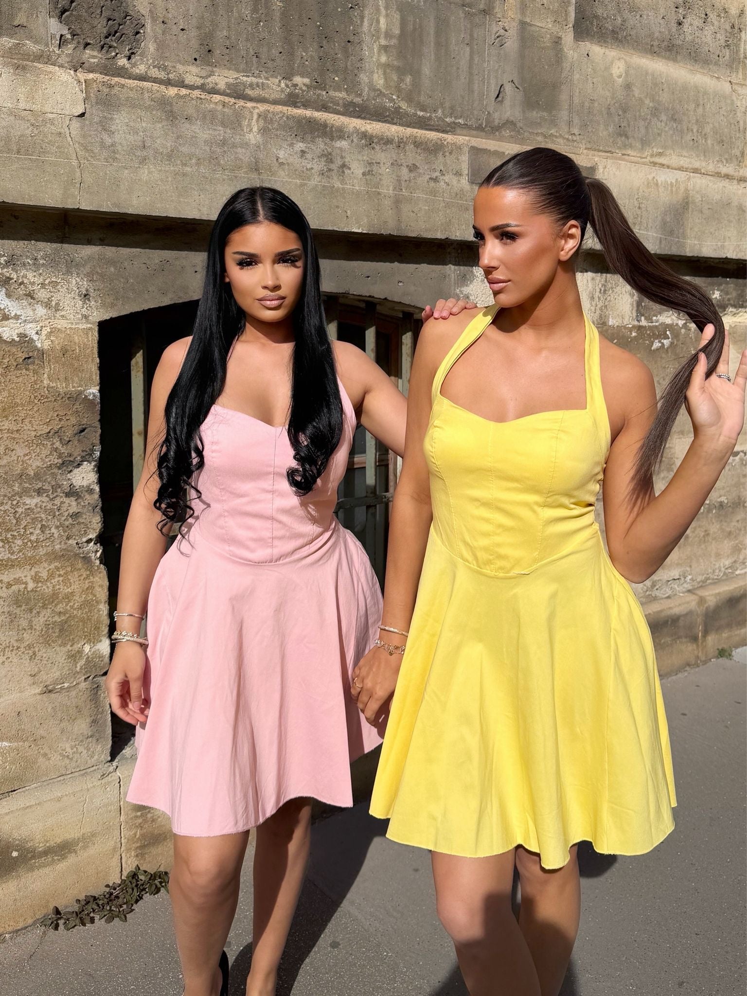 Robe 👗 poupée avec noeud papillon au dos 🦋