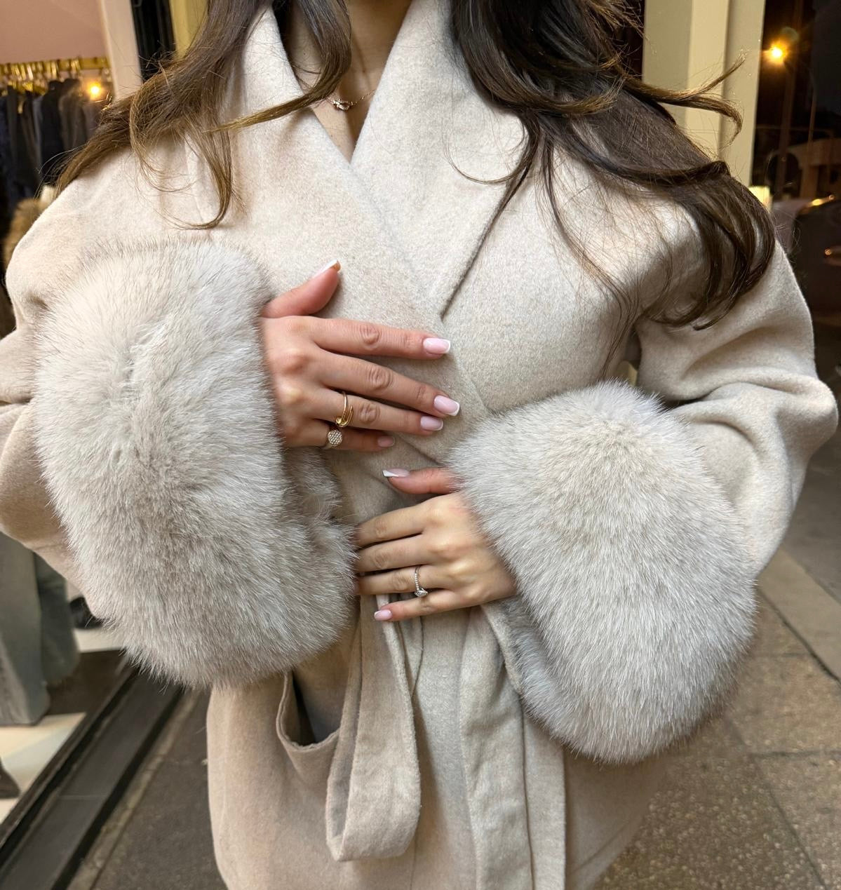 Manteau 100% cachemire