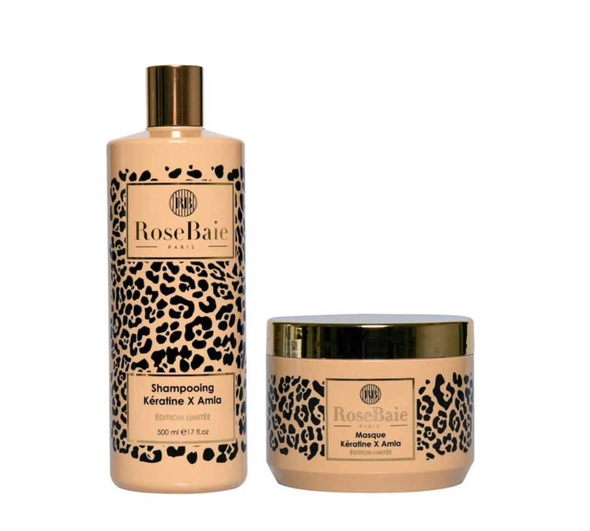 Kit rose baie kératine amla