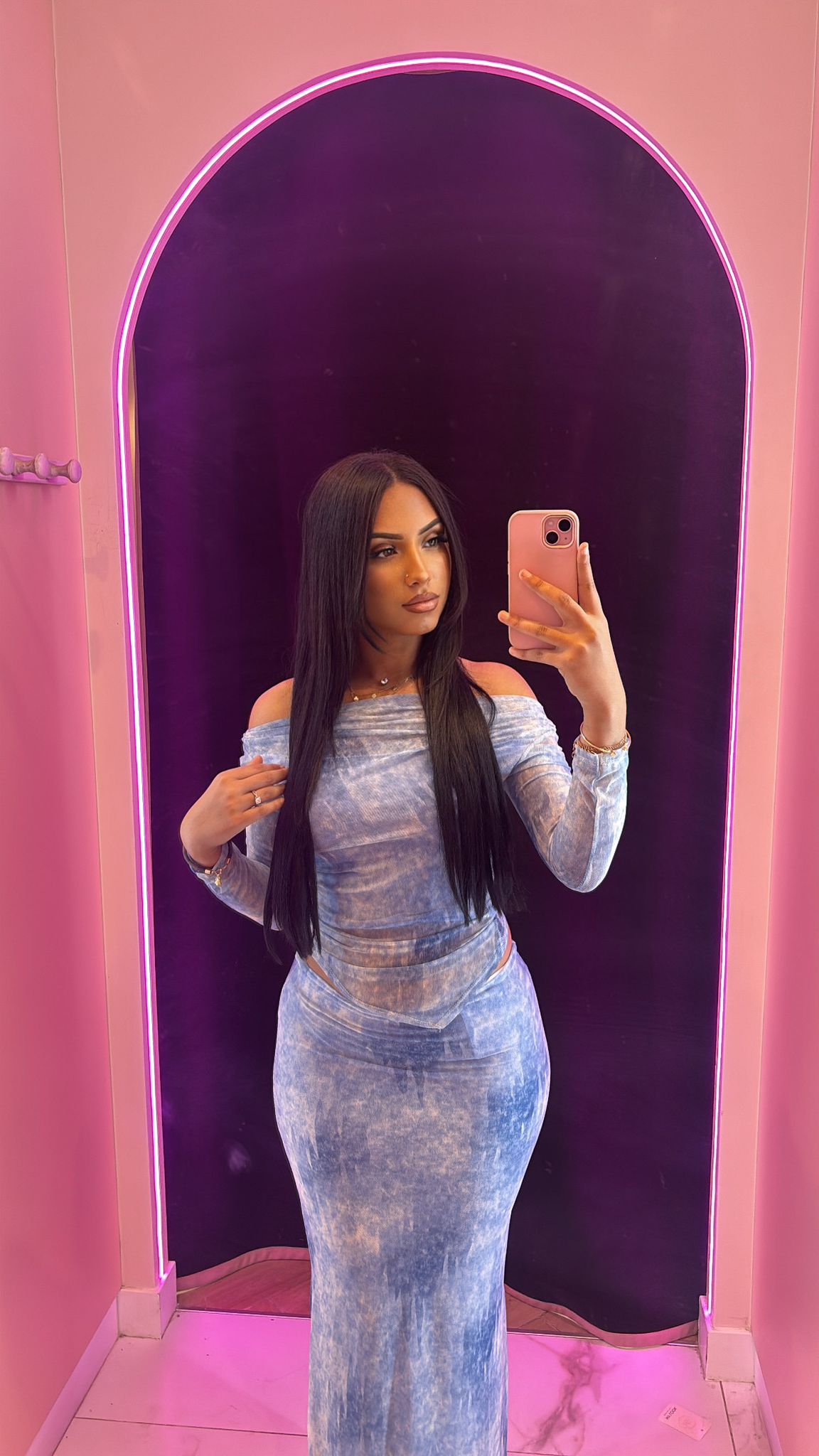 Ensemble jupe tie and die