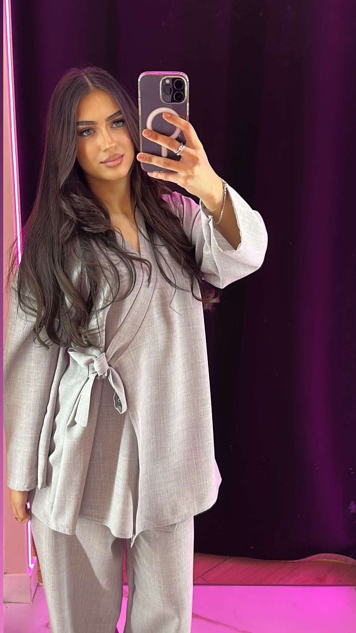 Ensemble fedoua crêpe