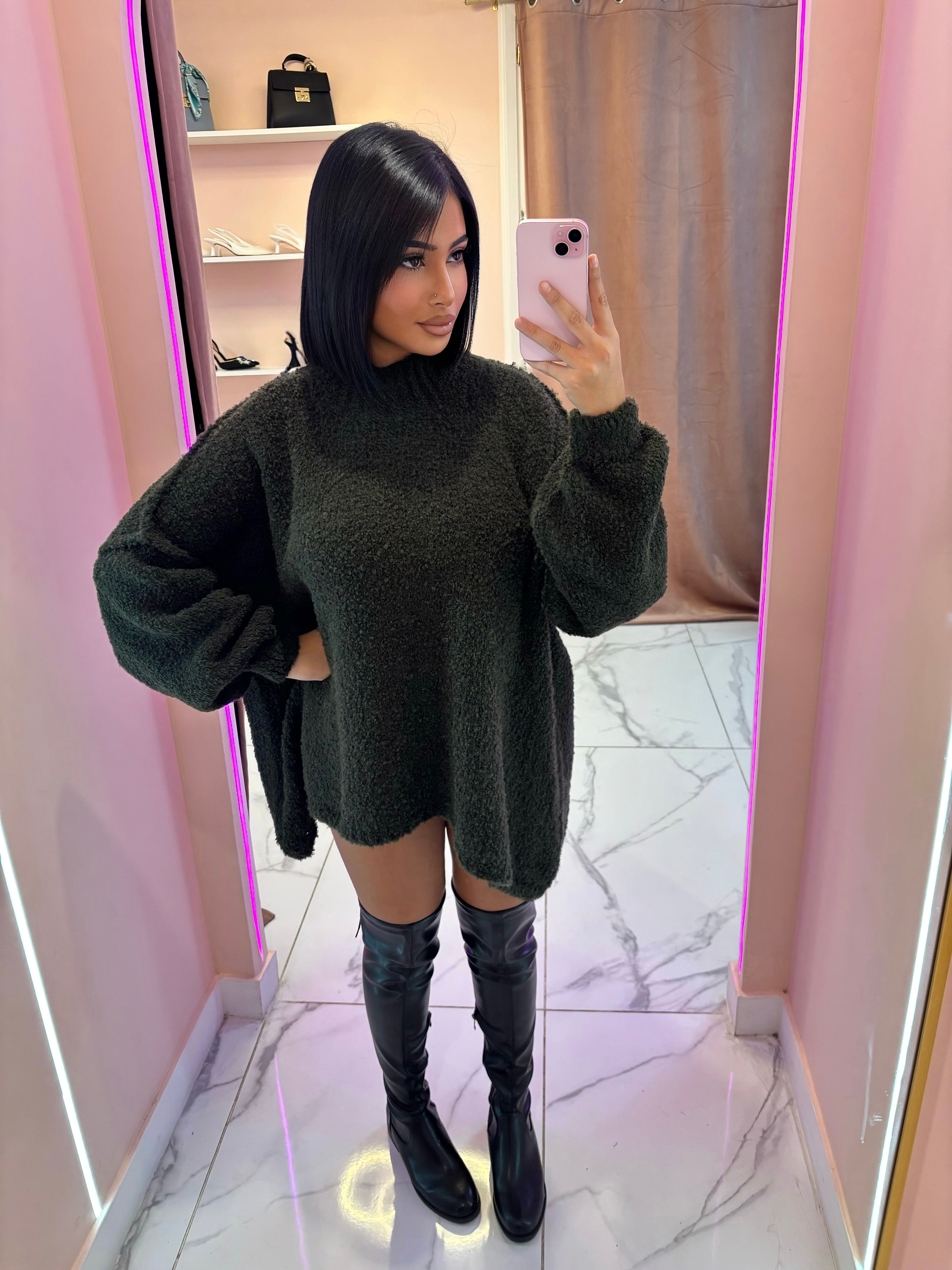 Robe pull cachemire sana