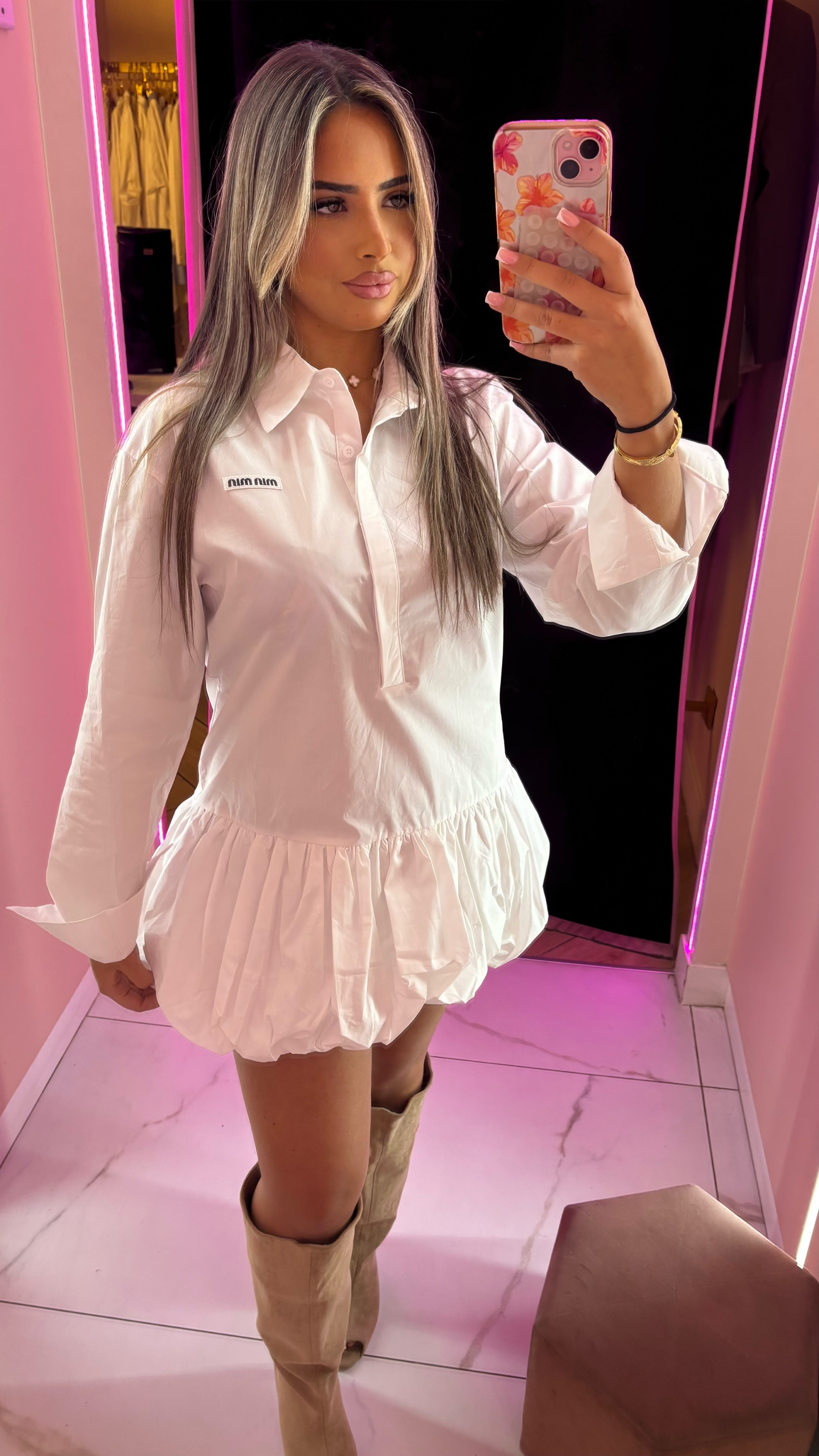 Robe mimi volante