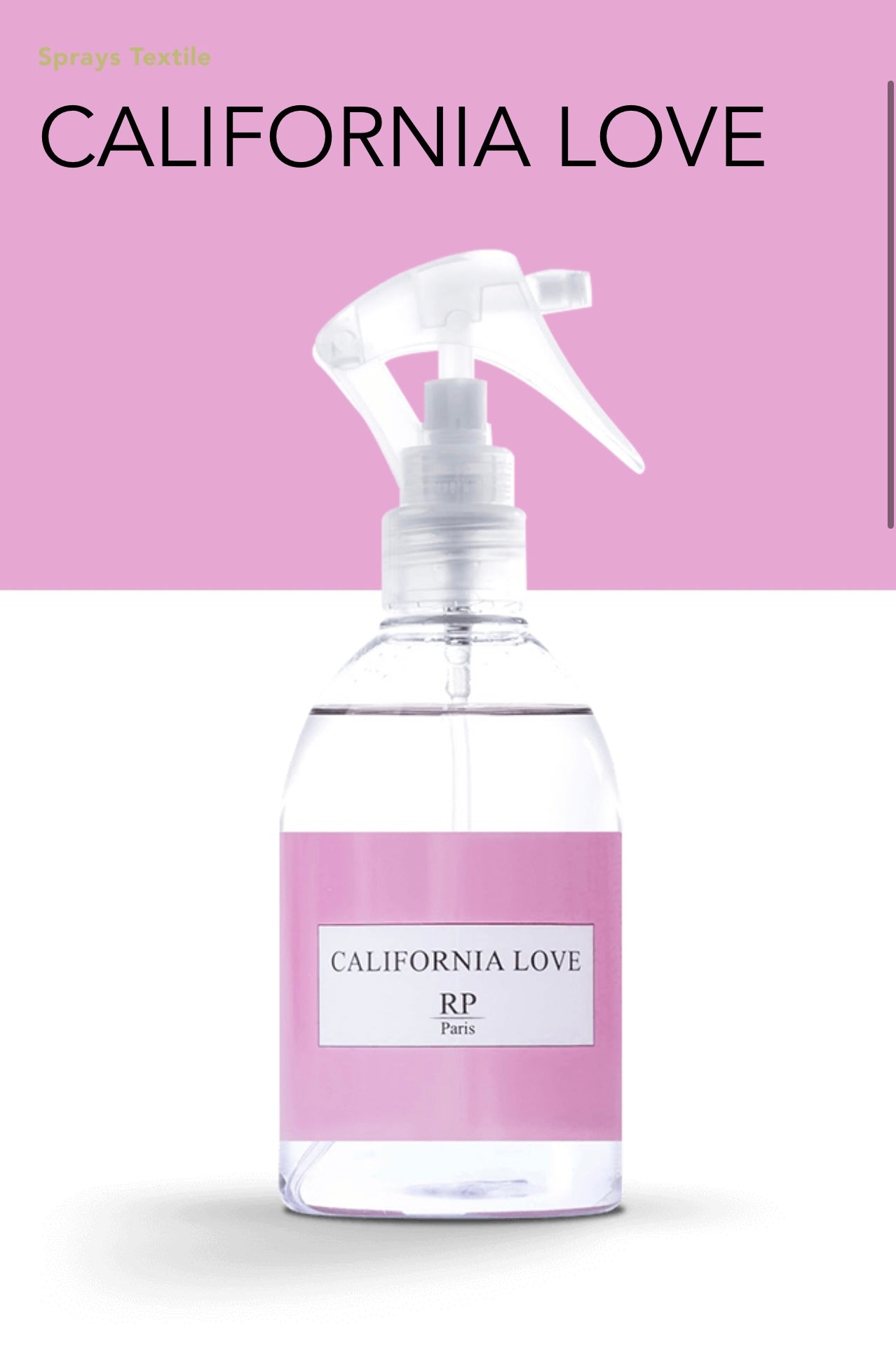 SPRAY TEXTILE CALIFORNIA LOVE 250ML
