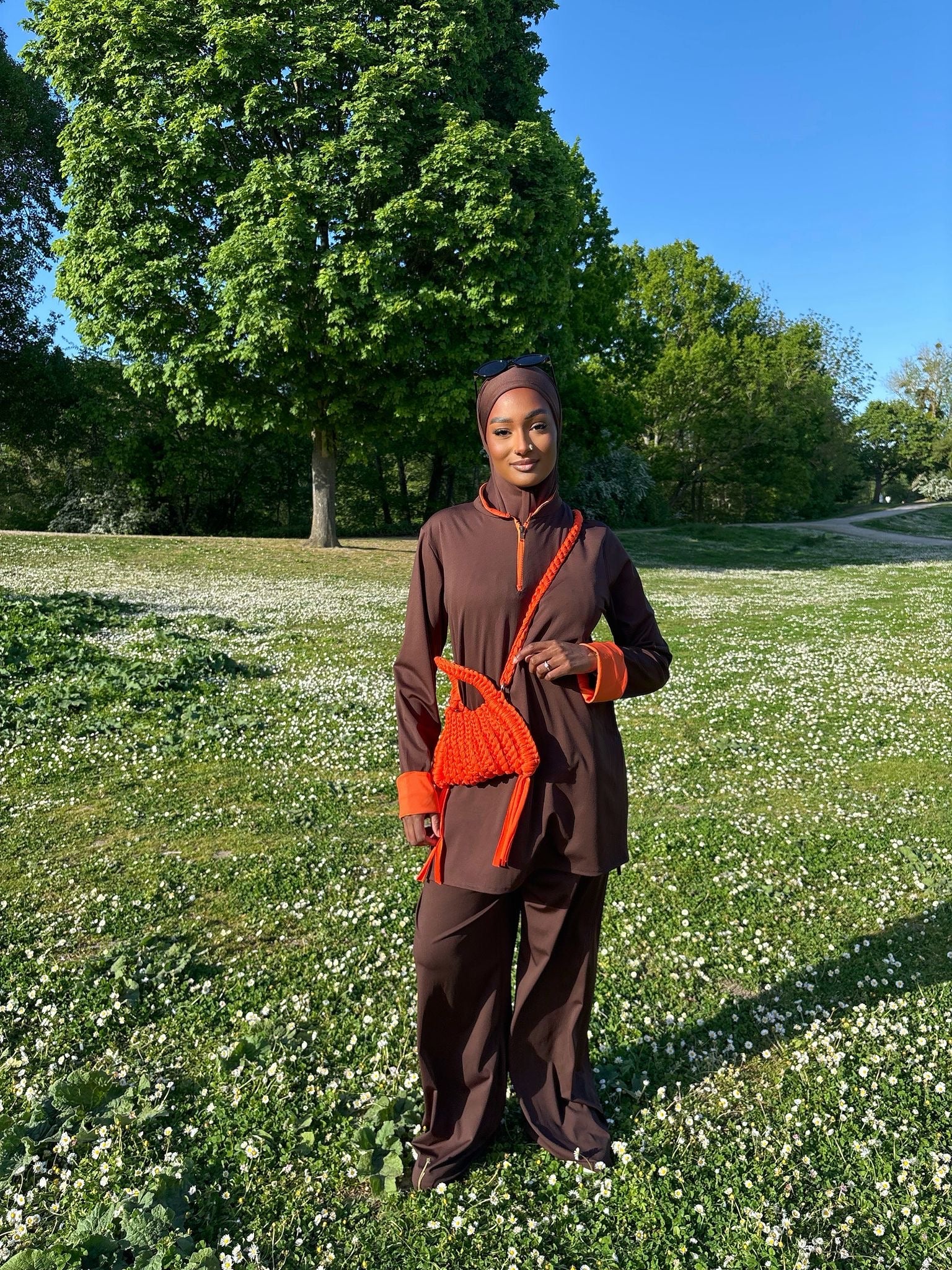 Burkini eliza manche bi colore