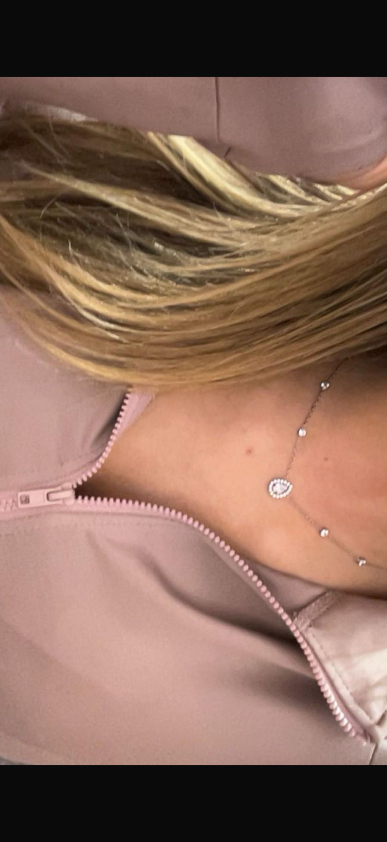 COLLIER GOÛTE TE D’EAU ACIER INOXYDABLE