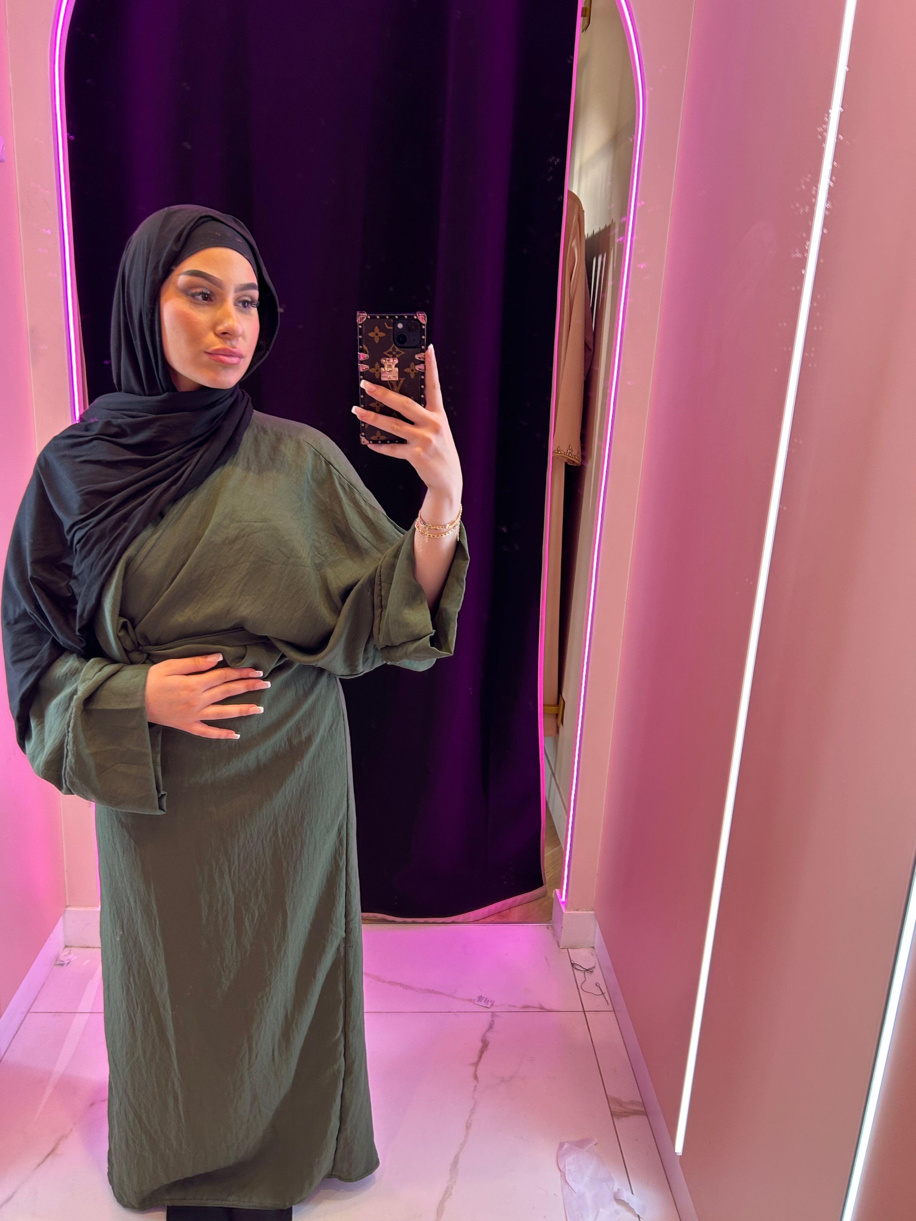 Robe drapé effet lyn