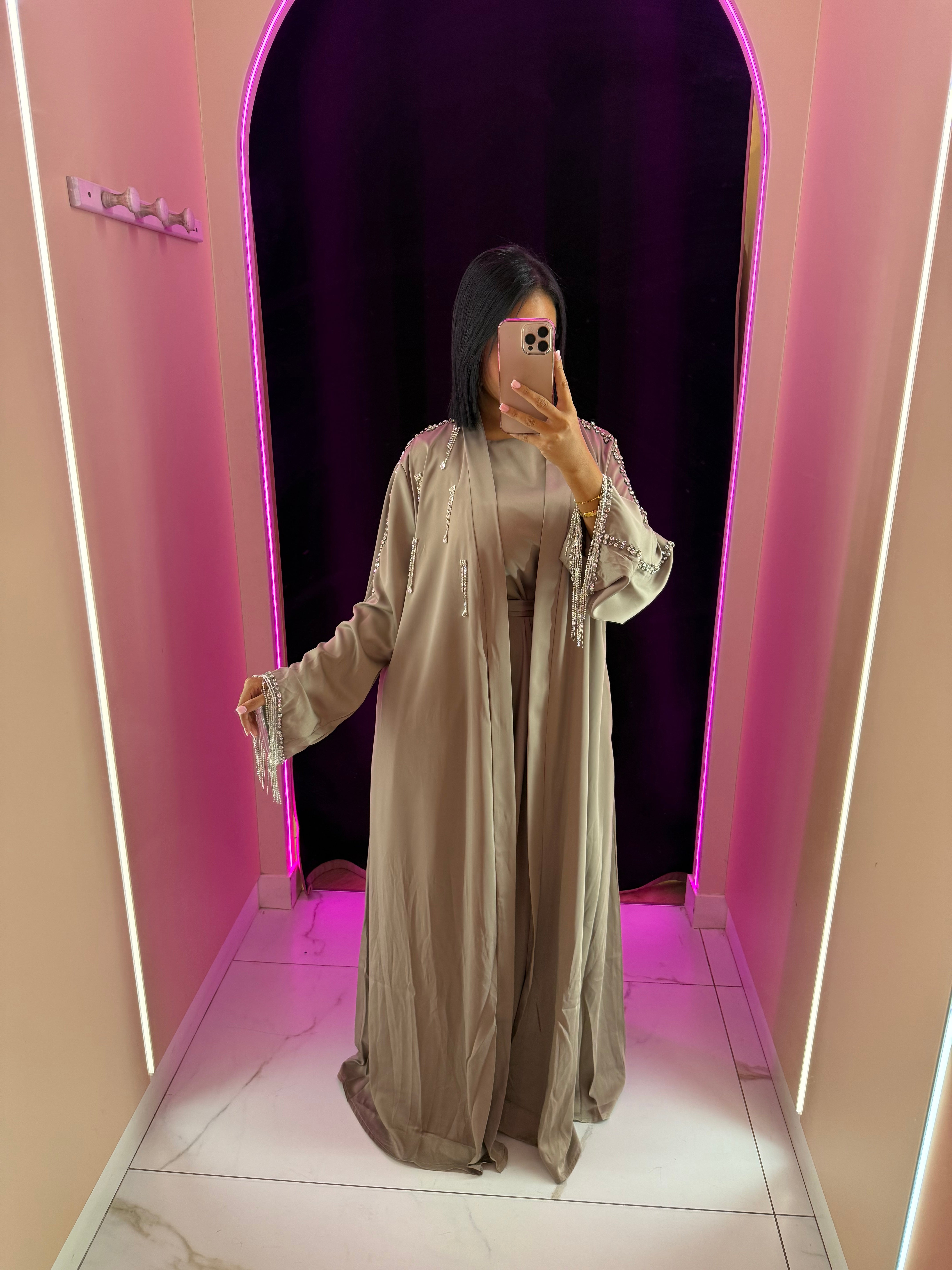 Abaya strass emirati