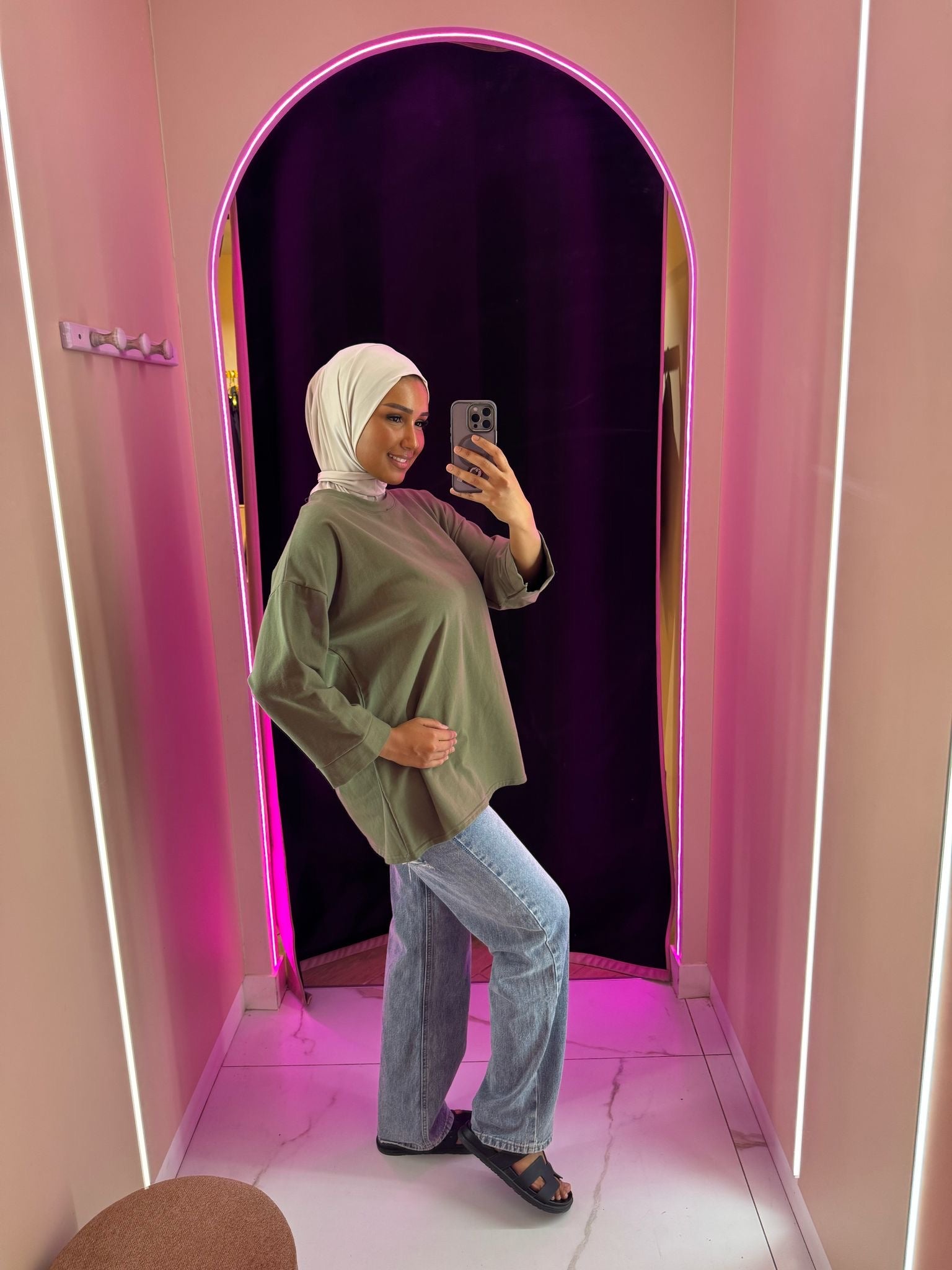 Haut t-shirt coton long