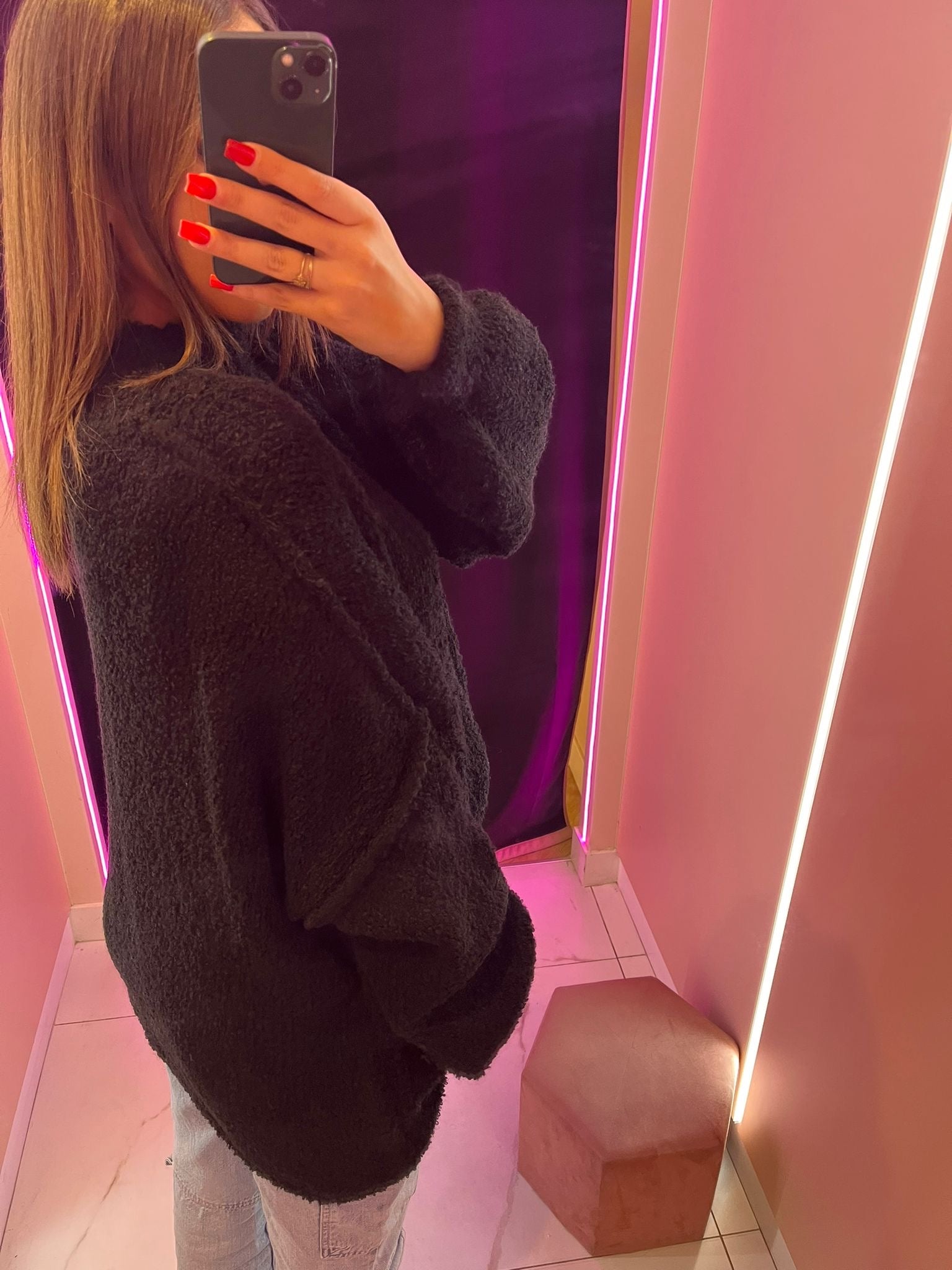 Pull moumoute inspi cachemire