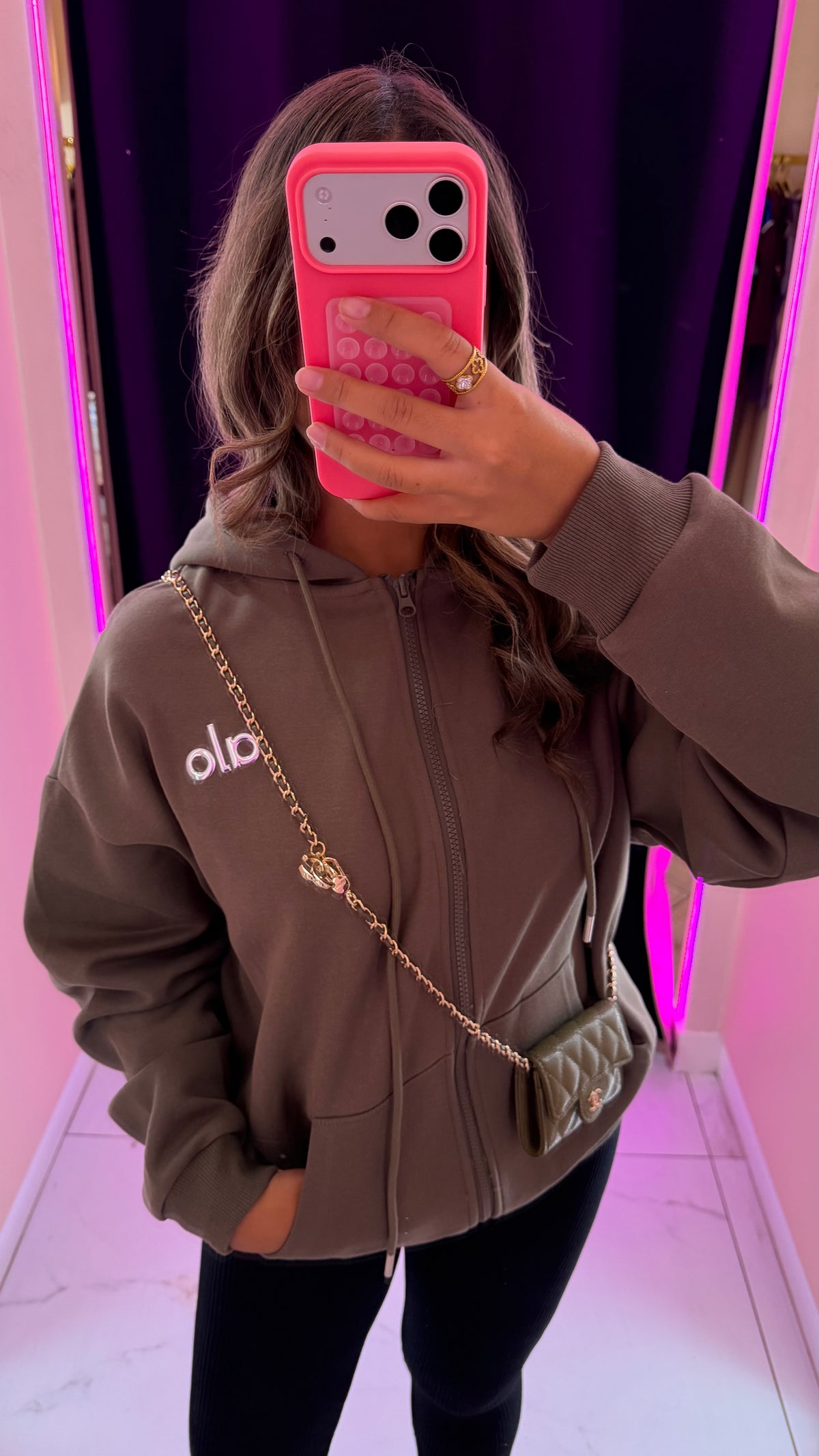 Veste longue qui cache le deriere oversize